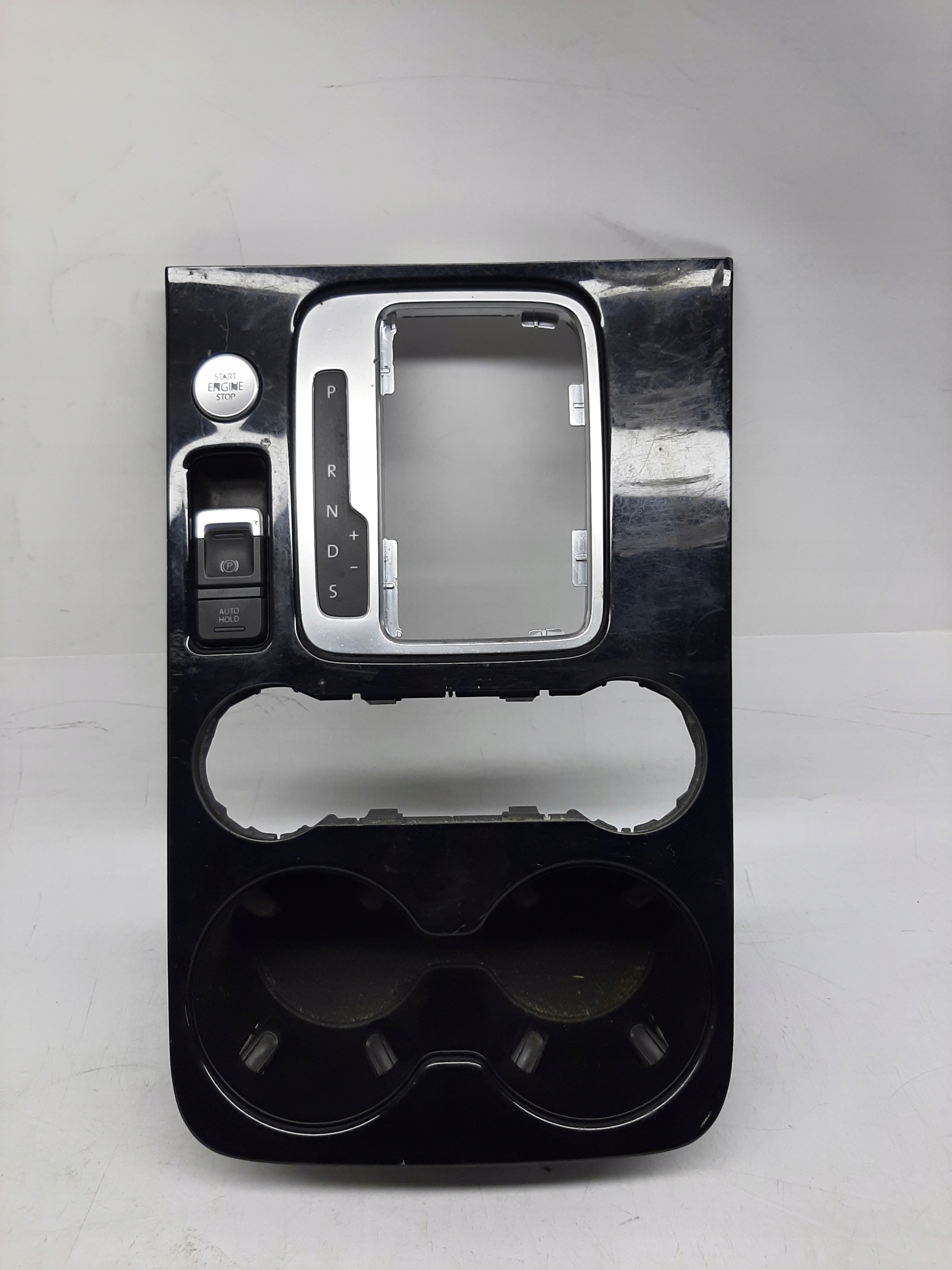 VW TOUAREG II 7P CUPHOLDERY UCHWYT DEKOR TUNELU 7P6858602 7P1863216