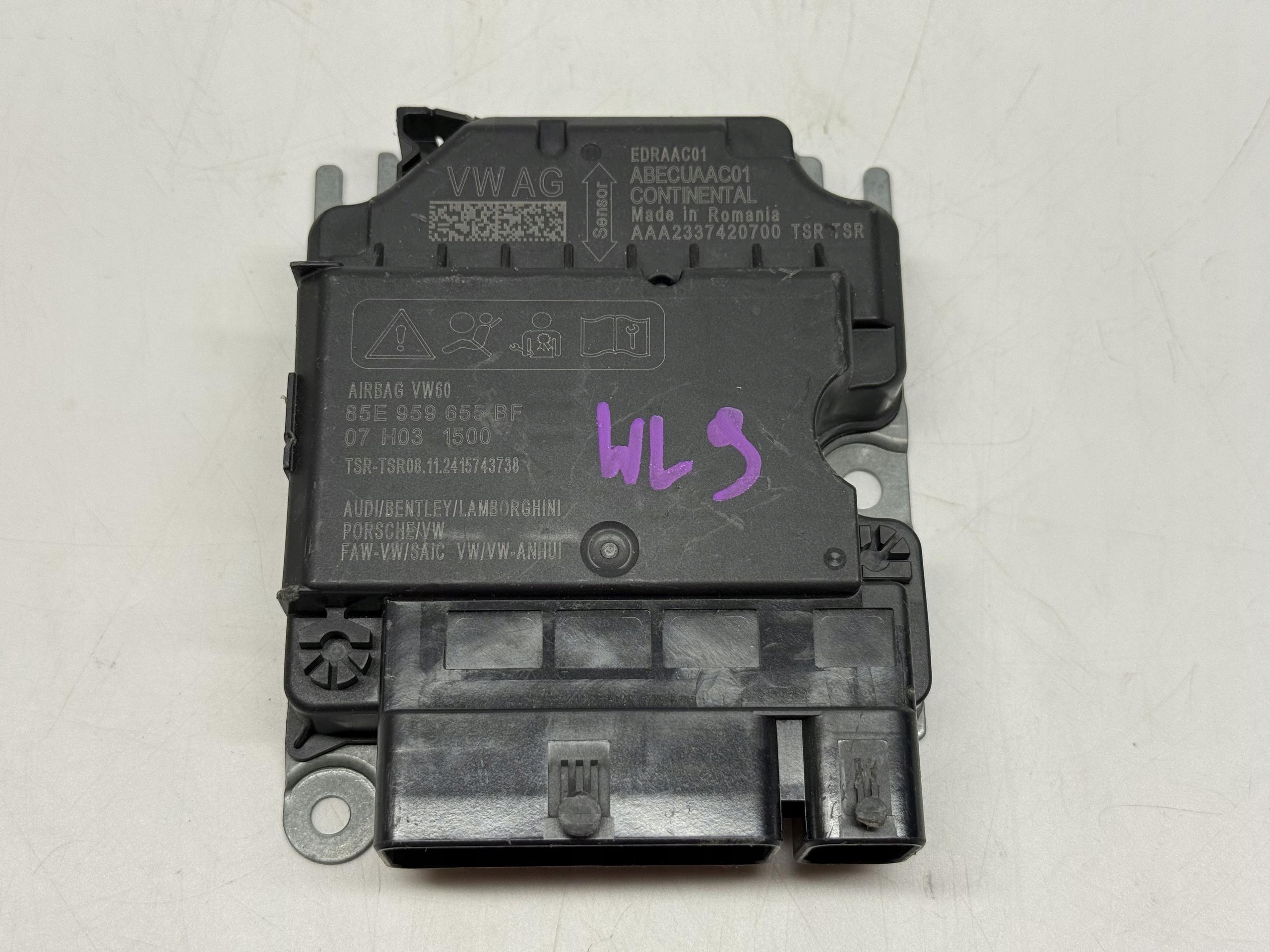 AUDI A6 E-TRON MODUŁ STEROWNIK AIRBAG 85E959655BF