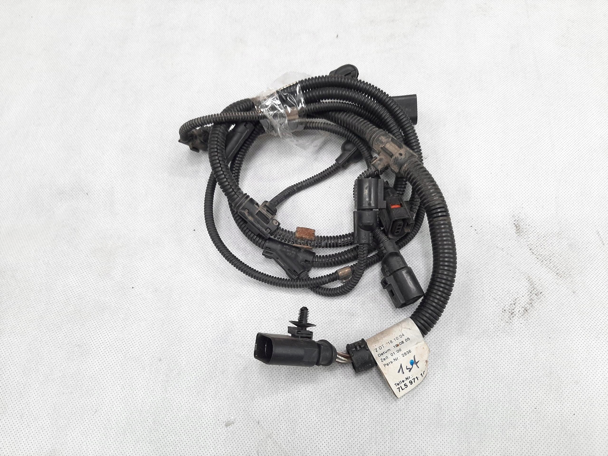 PORSCHE CAYENNE 7P WIĄZKA INSTALACJA ZDERZAKA TYŁ PDC 7L5971104