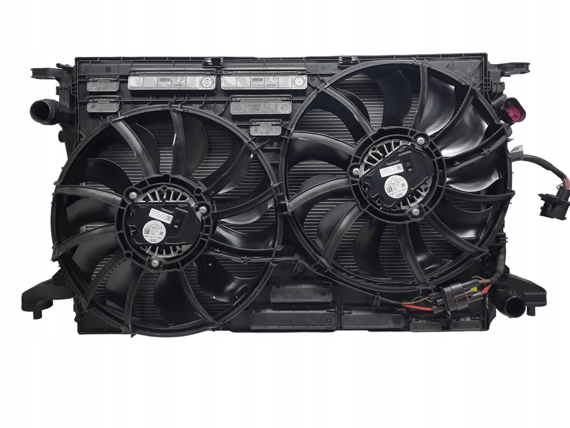 Audi A6 A7 C8 Komplet chłodnic oryginalny 4K0959455B 4K0121003P