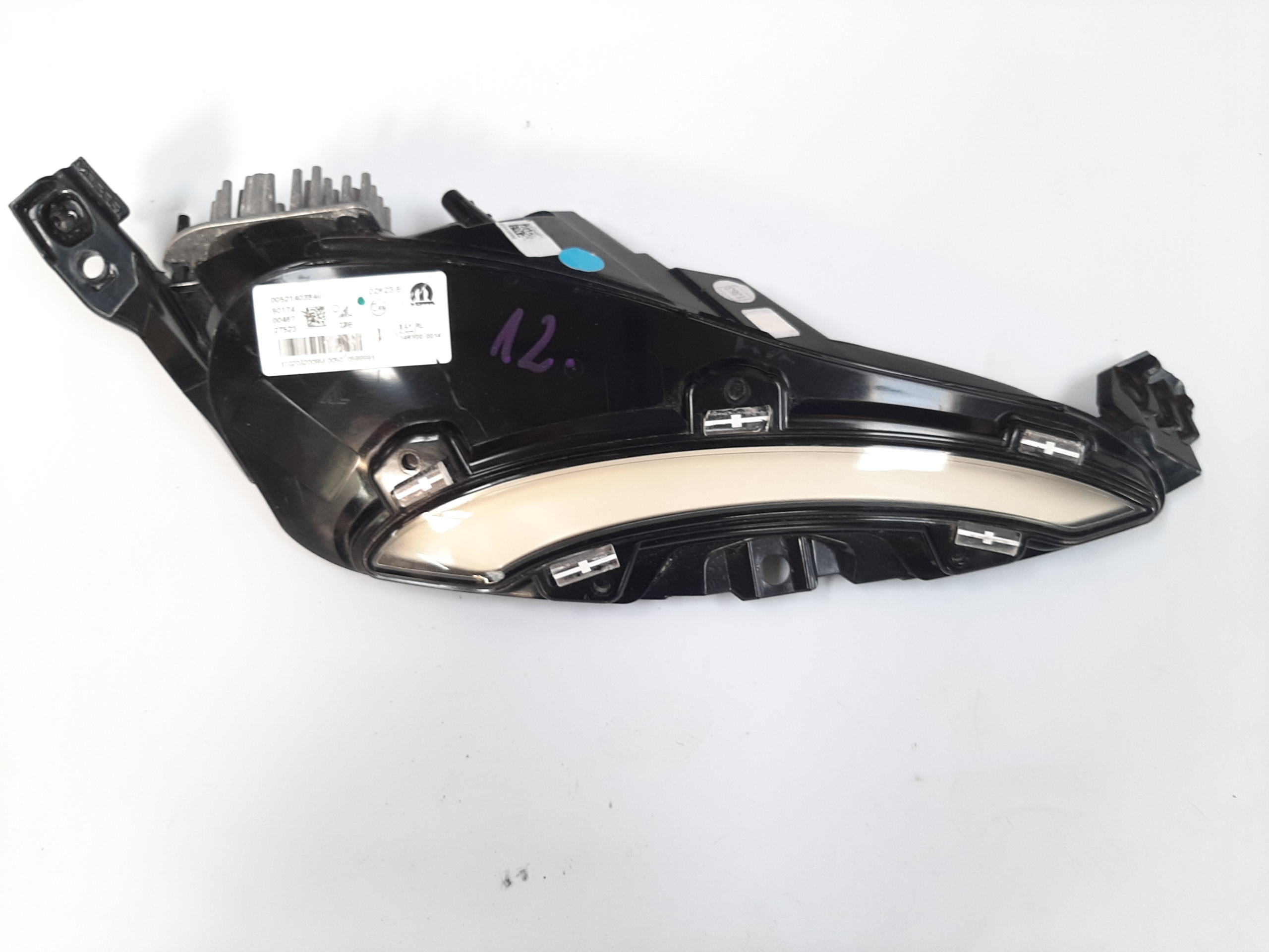 FIAT 500E HALOGEN LED PRAWY DRL LAMPA DO JAZDY DZIENNEJ 00521403940