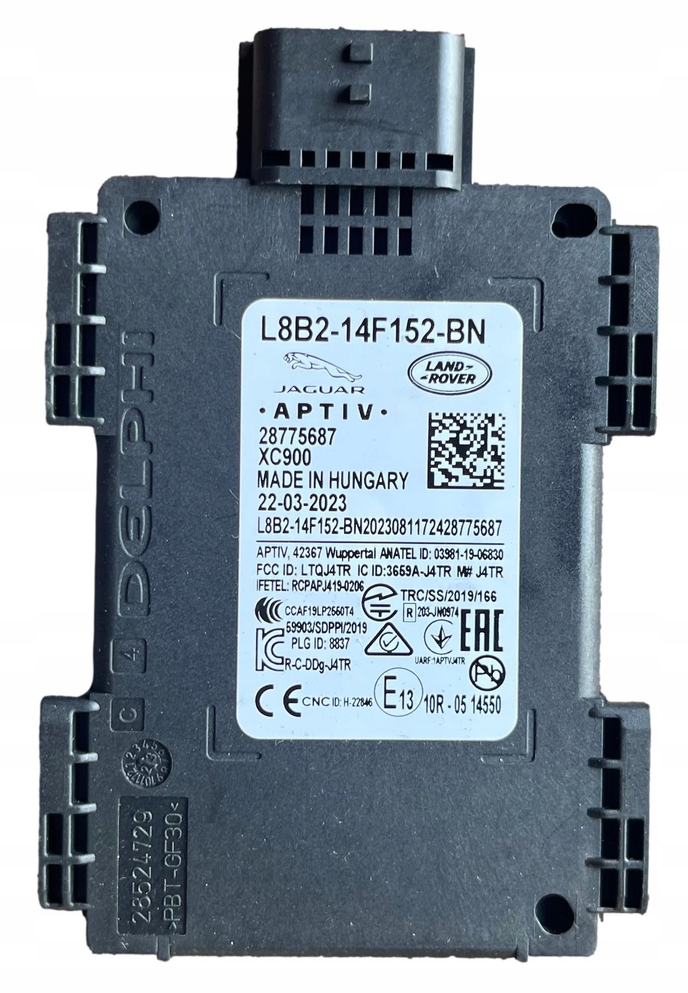 JAGUAR LAND ROVER RADAR ASYSTENT ZMIANY PASA RUCHU L8B2-14F152-BN