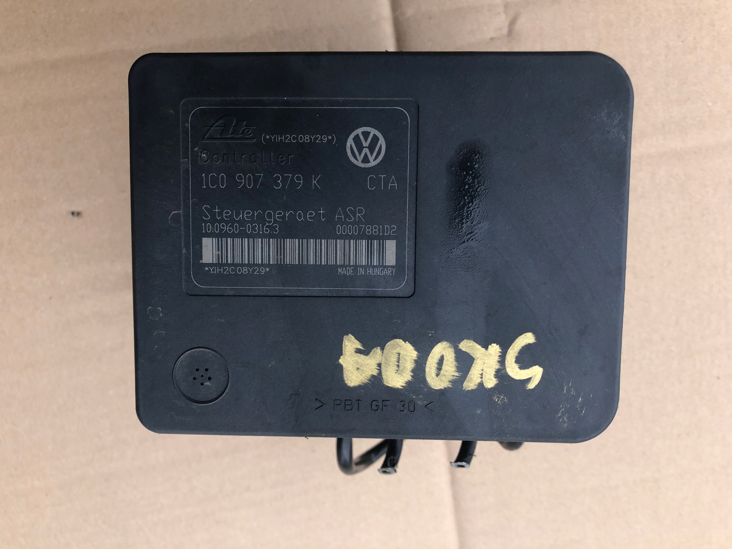 VW AUDI SEAT SKODA OCTAVIA POMPA STEROWNIK ABS 1C0907379K 1J0614417D