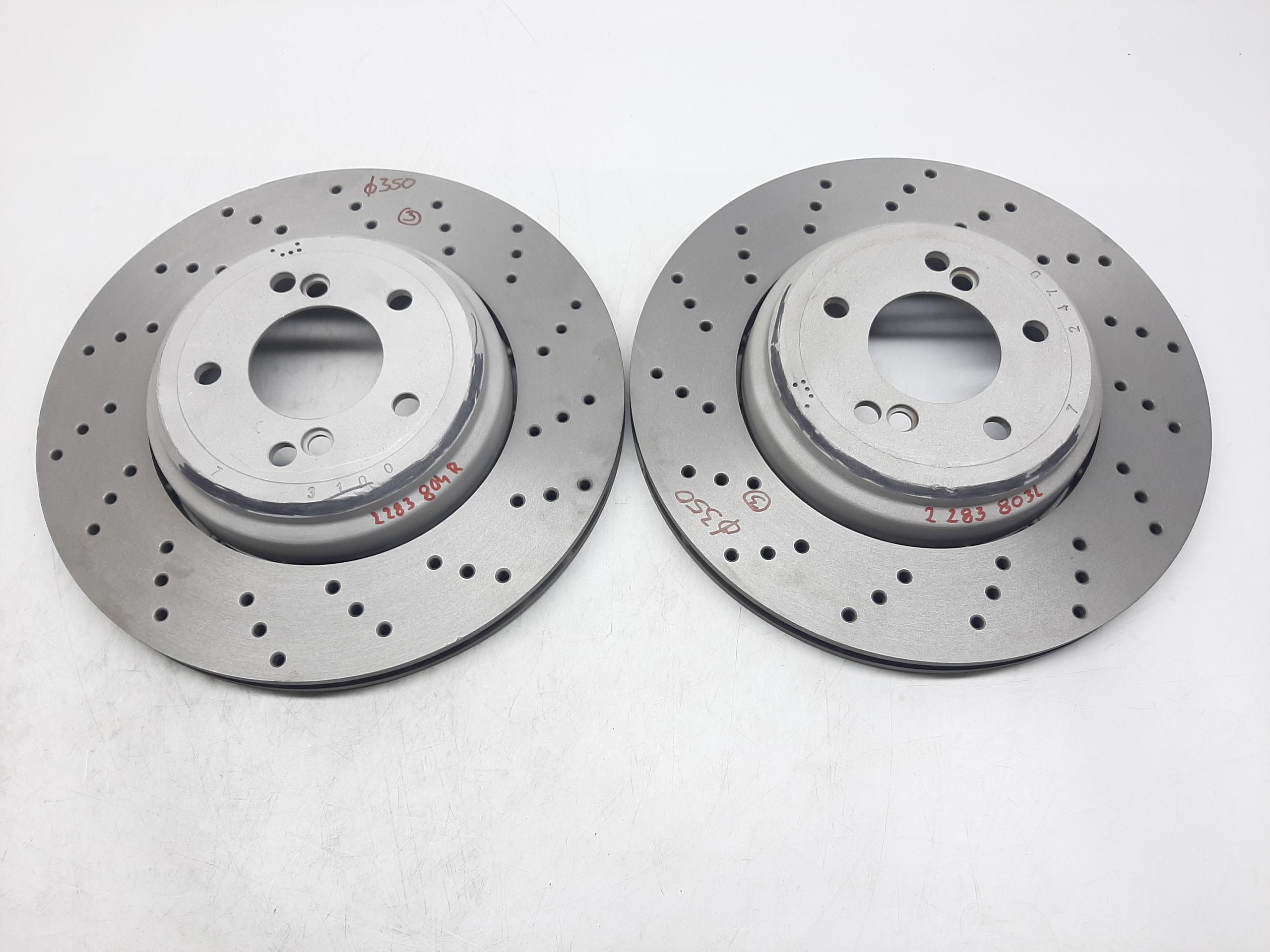 BMW M3 E46 TARCZA HAMULCOWA TYŁ TYLNA 2282303 2282304