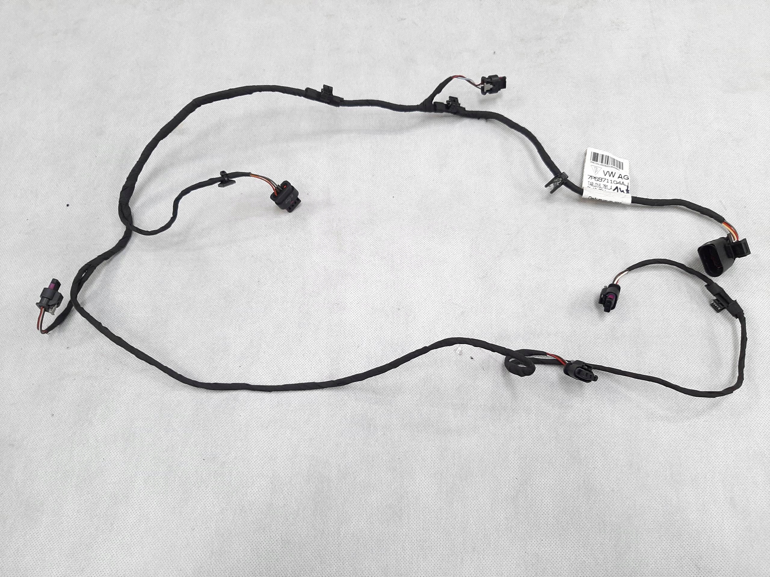 VW TOUAREG 7P WIĄZKA INSTALACJA TYLNEGO ZDERZAKA 7P6971104AJ