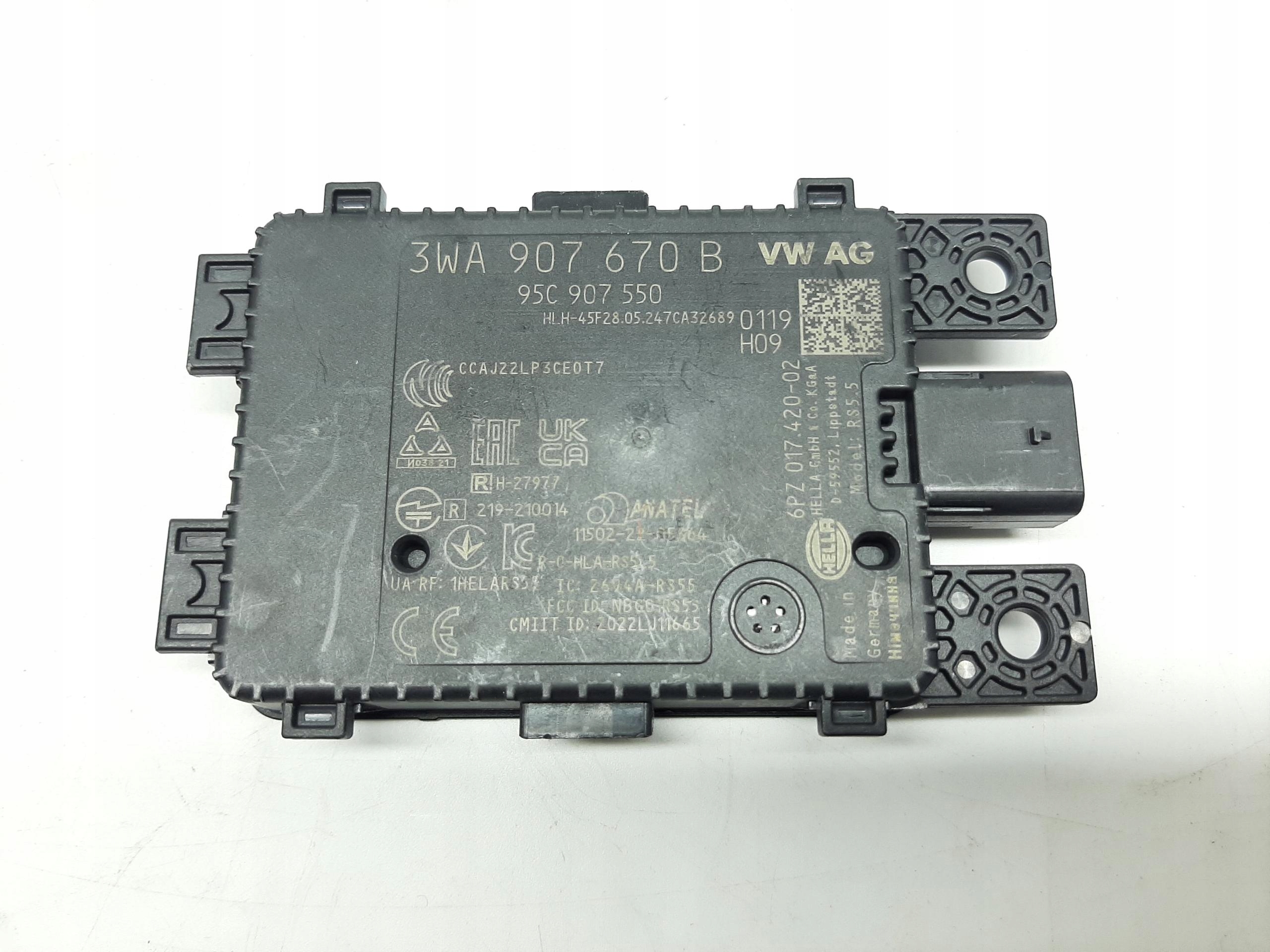 VW TIGUAN III RADAR SENSOR DISTRONIC ACC 3WA907670B