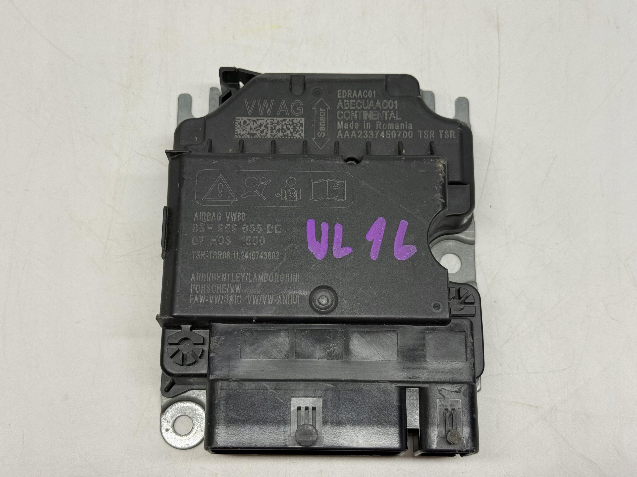 AUDI A6 E-TRON MODUŁ STEROWNIK AIRBAG 85E959655BE
