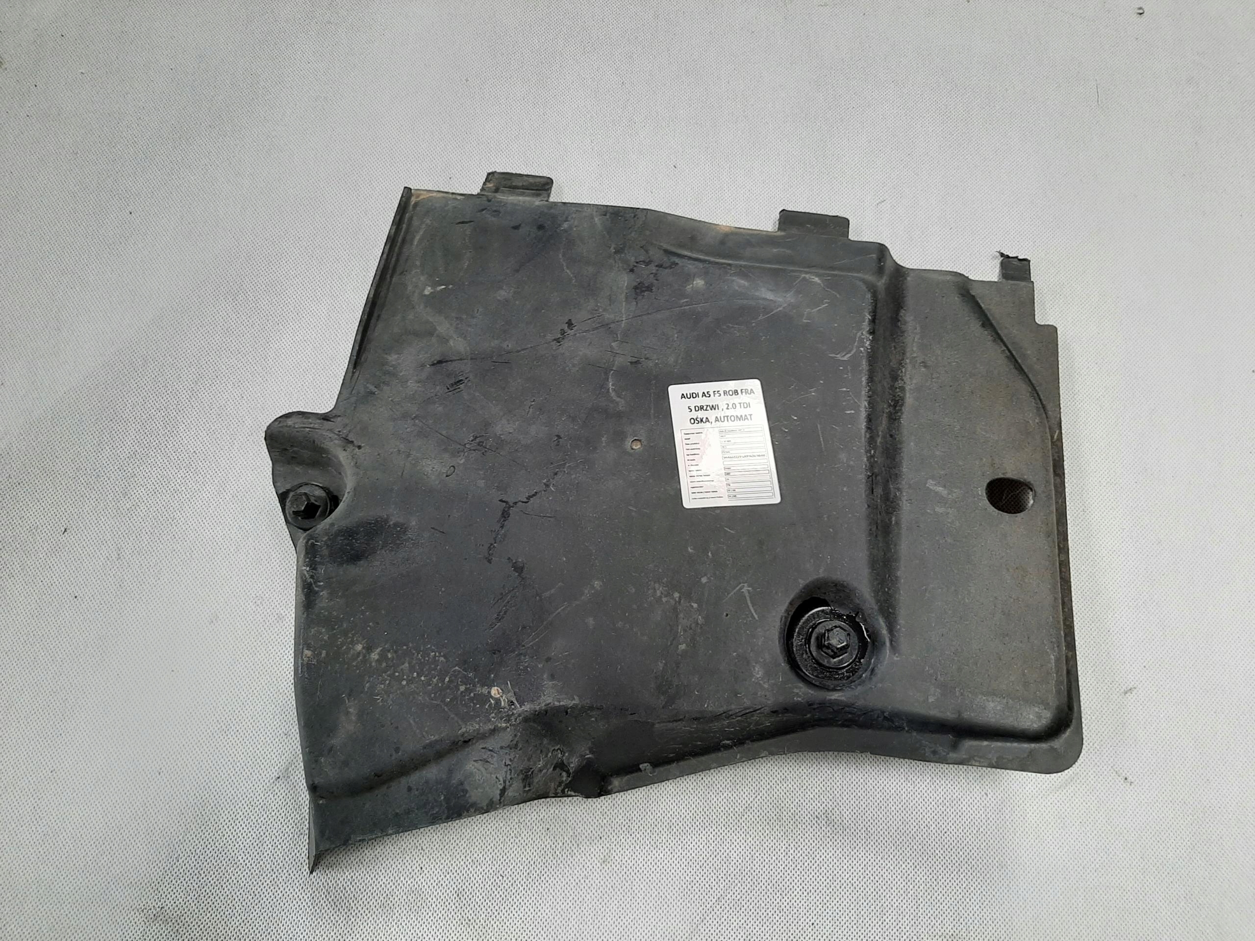 OSŁONA PODWOZIA PRAWA AUDI A5 SPORTBACK LIFT 2020- 8W0825202