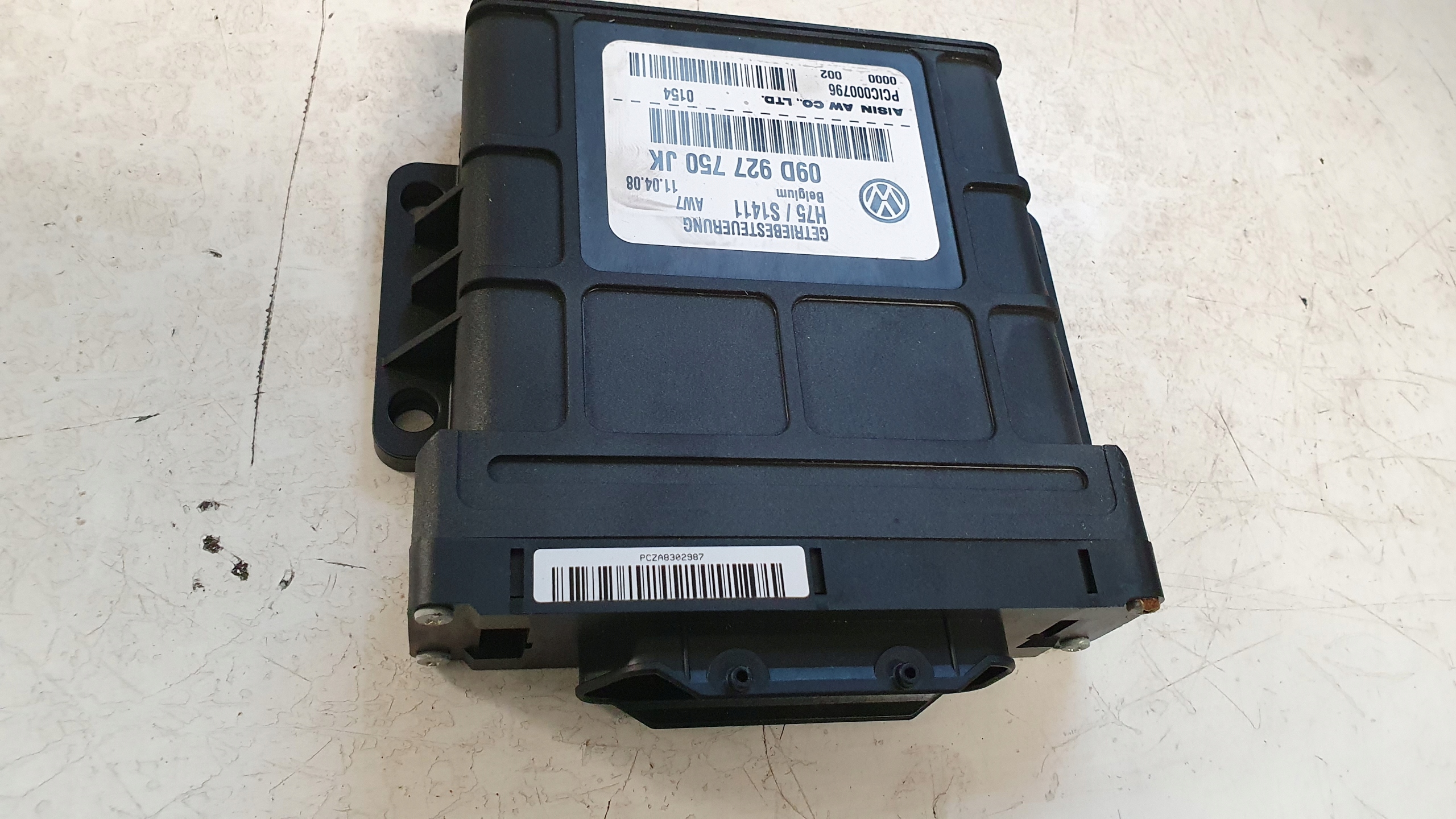VW Touareg I 7L6 Sterownik Automatycznej Skrzyni Biegów 09D927750JK