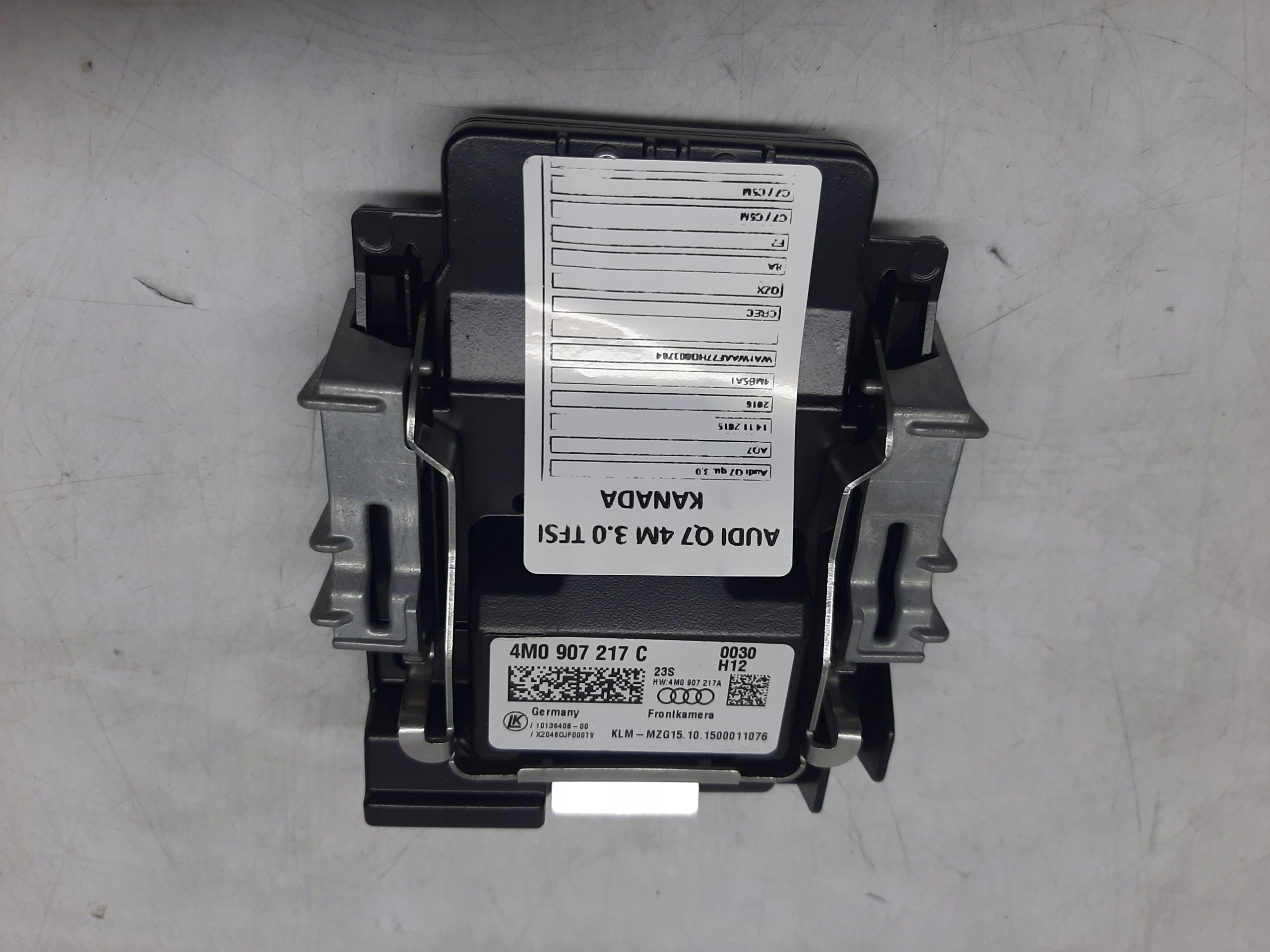 AUDI Q7 4M KAMERA SZYBY CZOŁOWEJ 4M0907217C