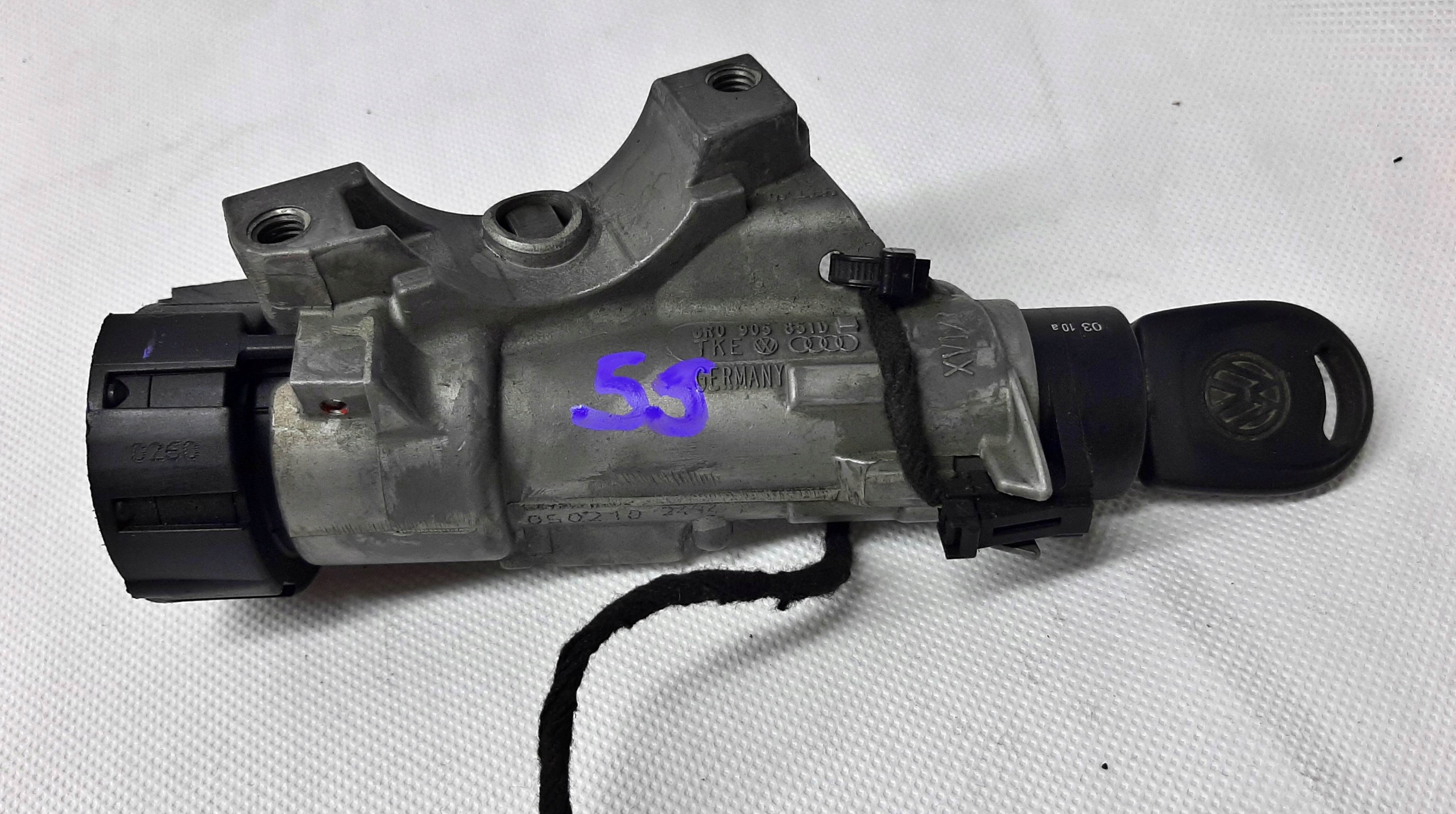 VW Stacyjka Kluczyk 6R0905851D