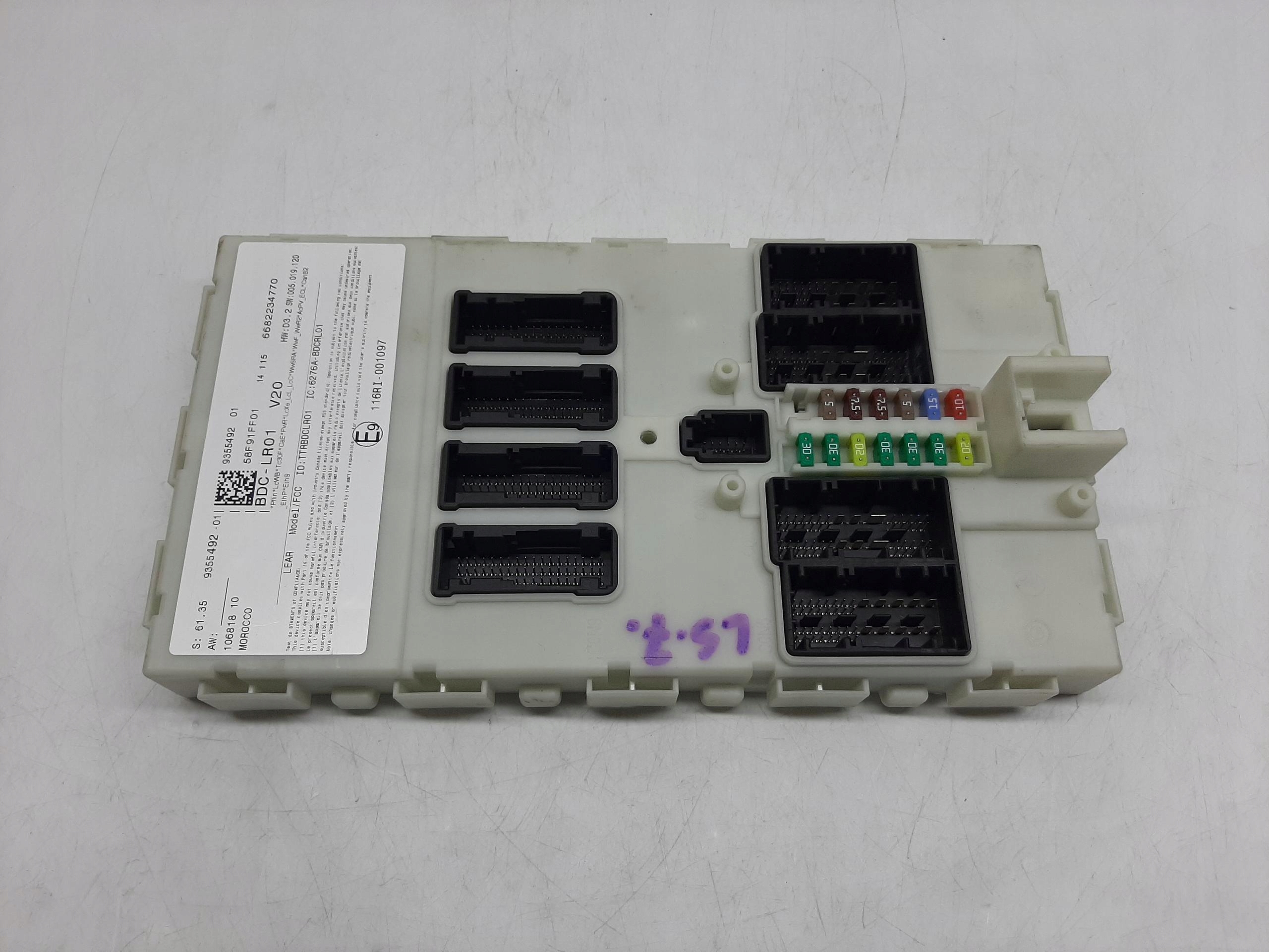 BMW X5 F15 MODUŁ KOMFORTU 58F91FF01 9355492