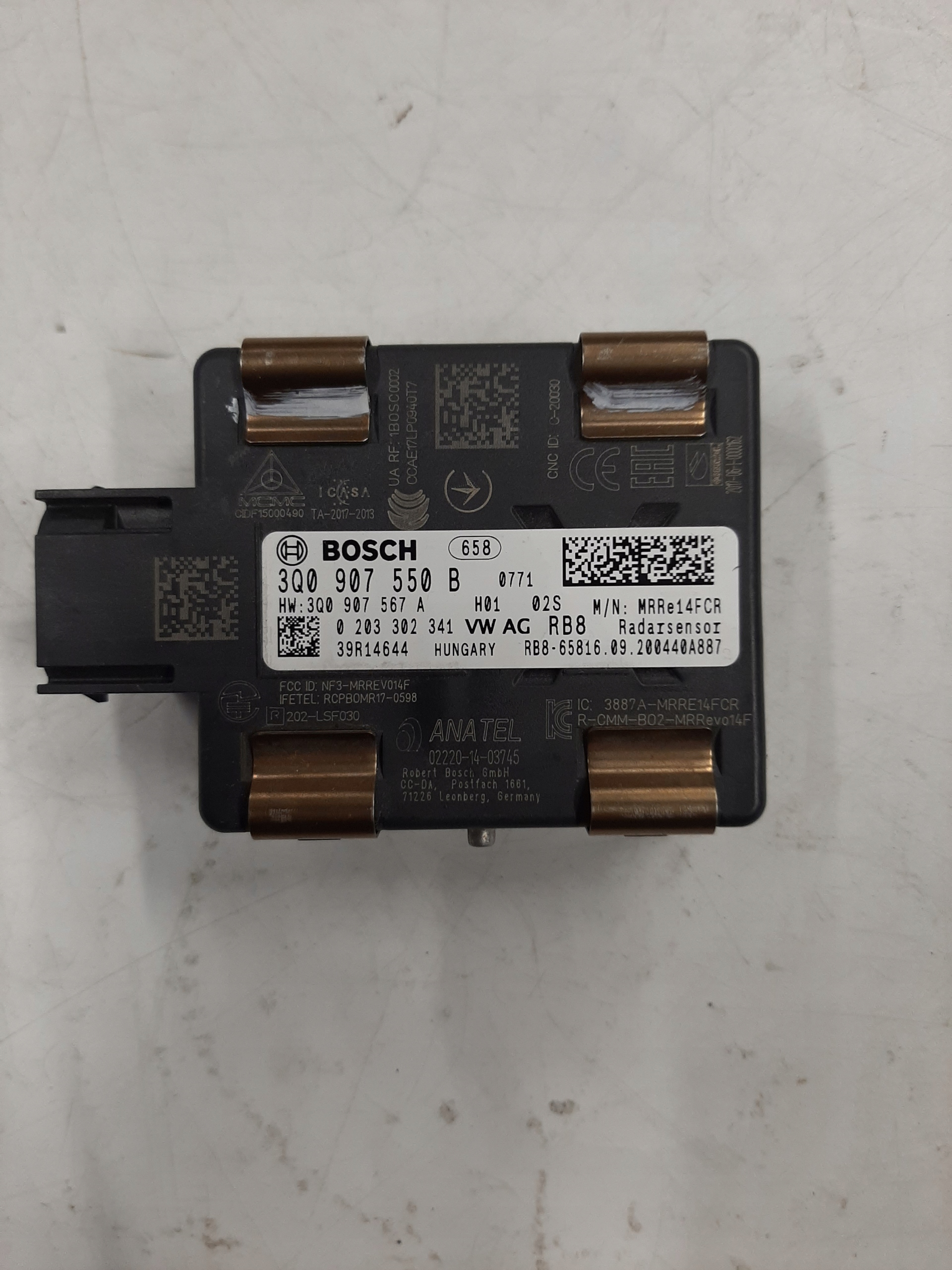 VW PASSAT SKODA SUPERB RADAR DISTRONIC ACC 3Q0907550B