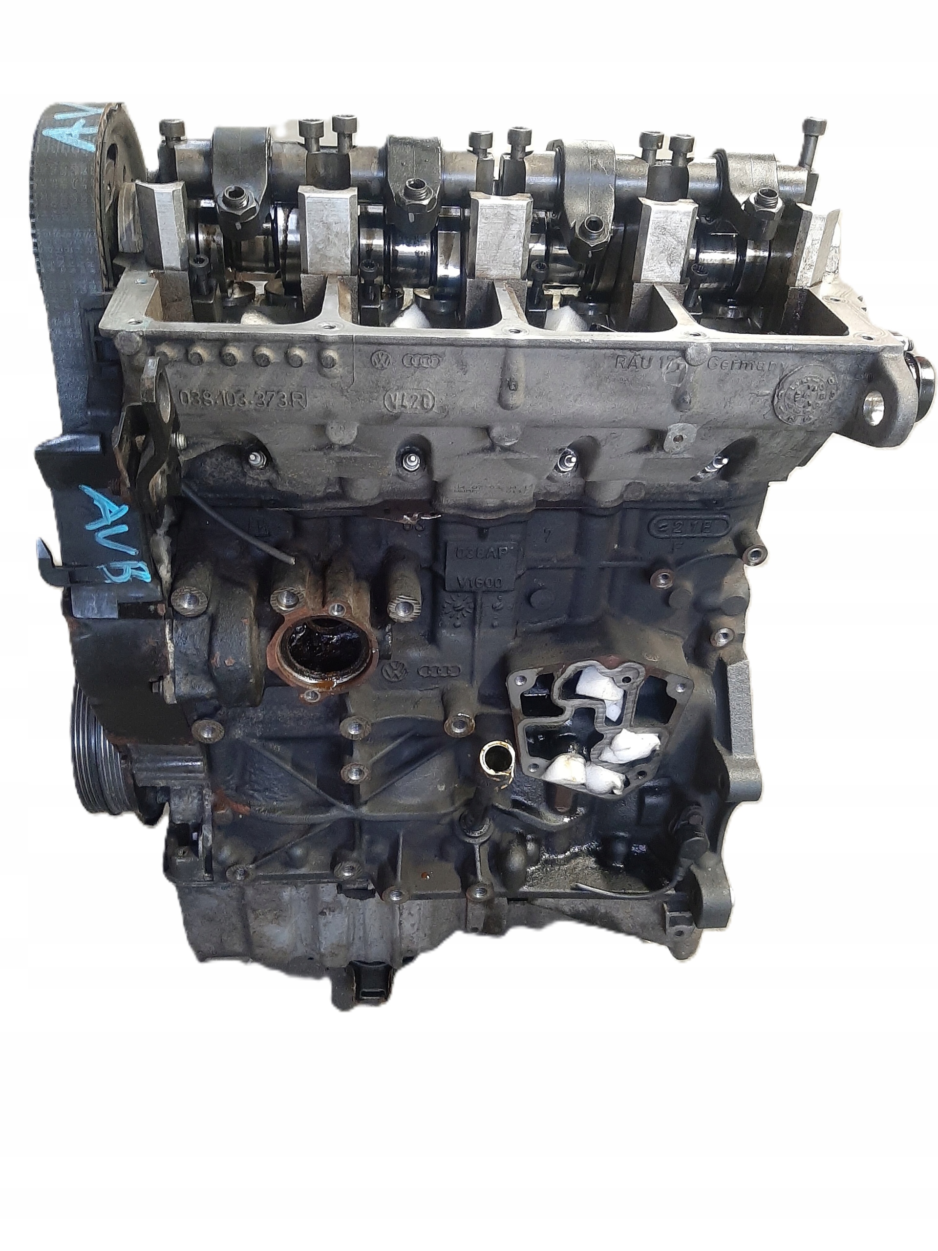 AUDI A4 B6 1996- SILNIK DIESEL AVB 1.9 TDI 179000KM