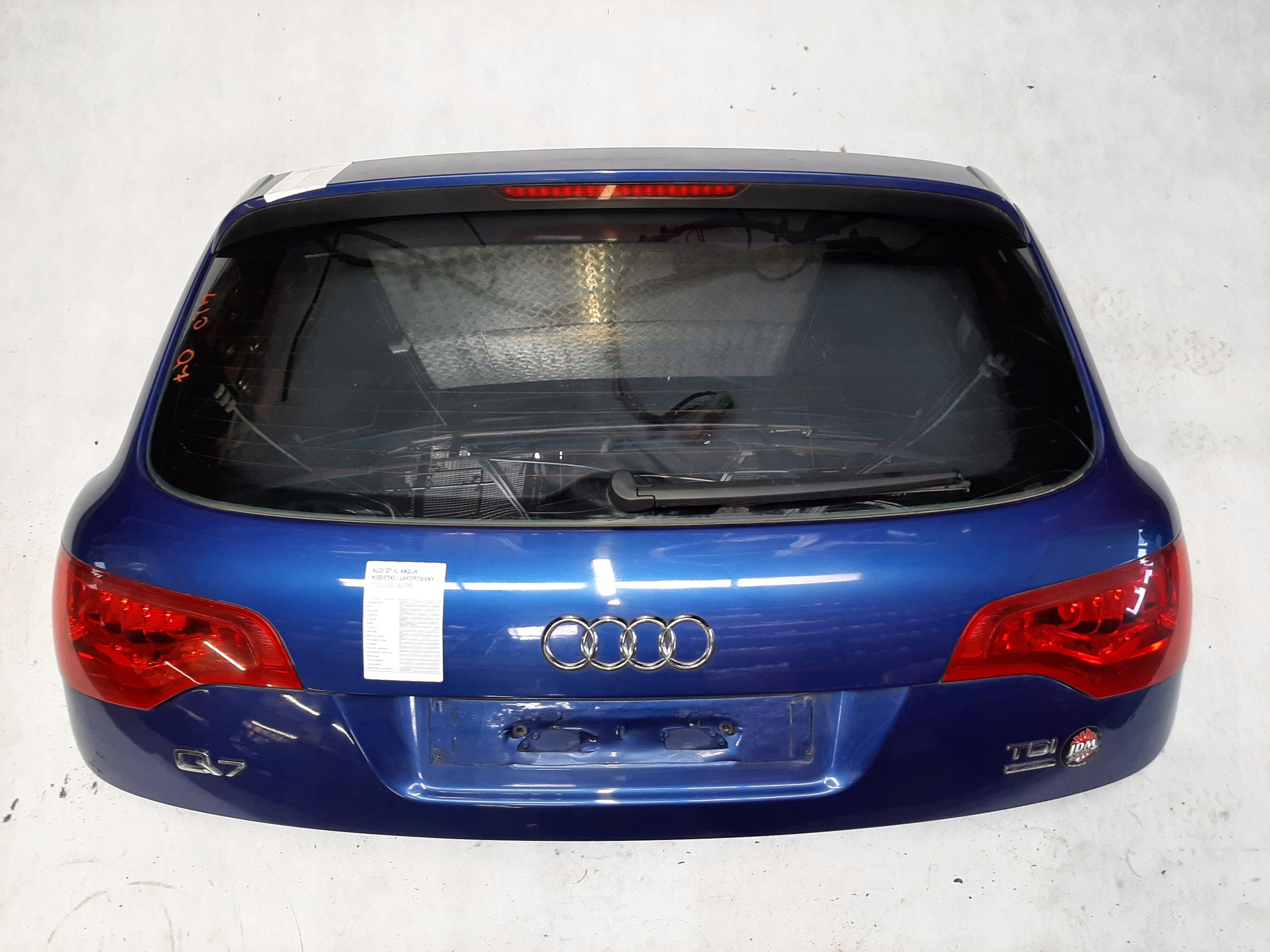 AUDI Q7 KLAPA POKRYWA BAGAŻNIKA