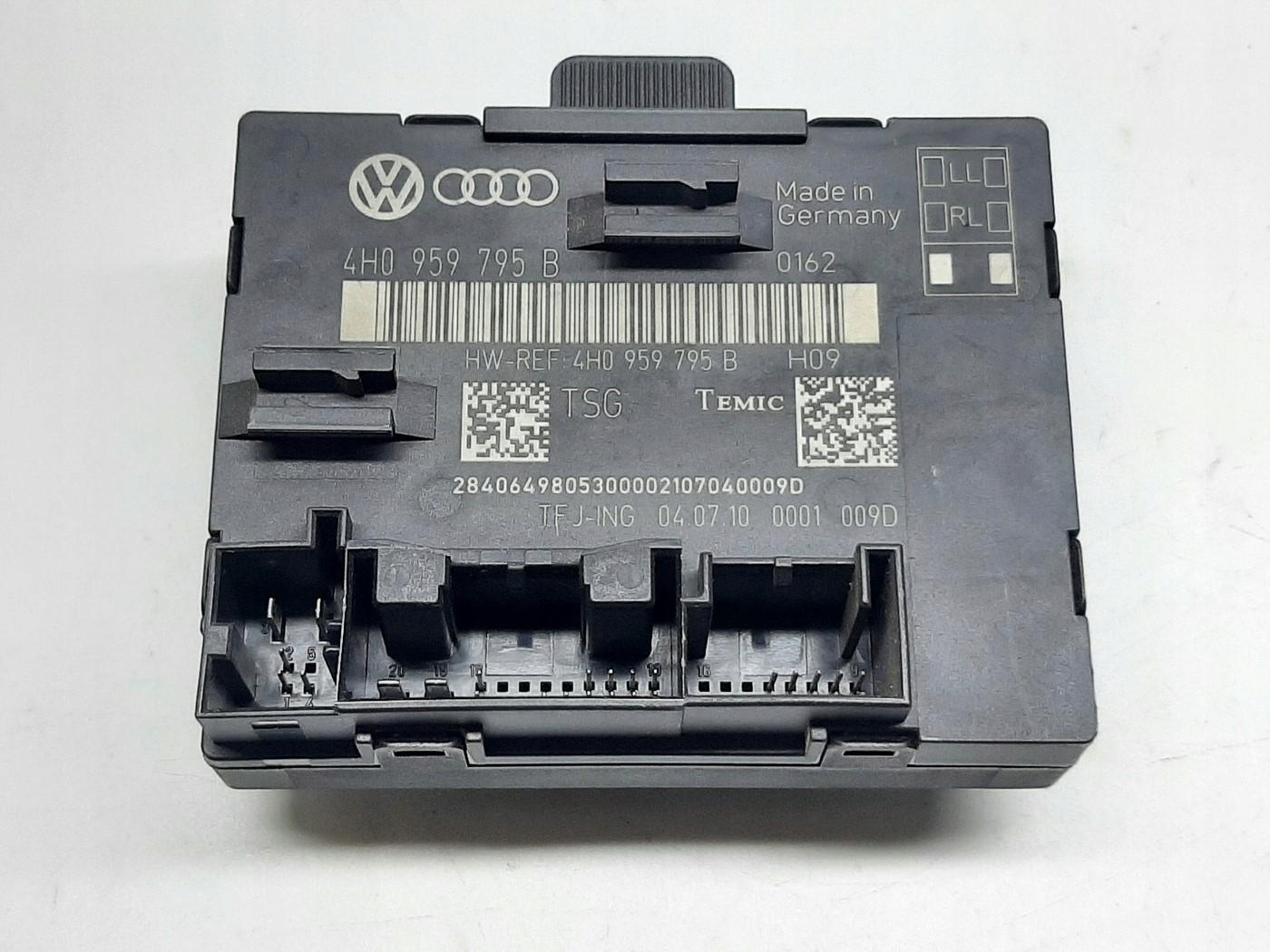 VW TOUAREG II AUDI A8 D4 MODUŁ STEROWNIK DRZWI 4H0959795B