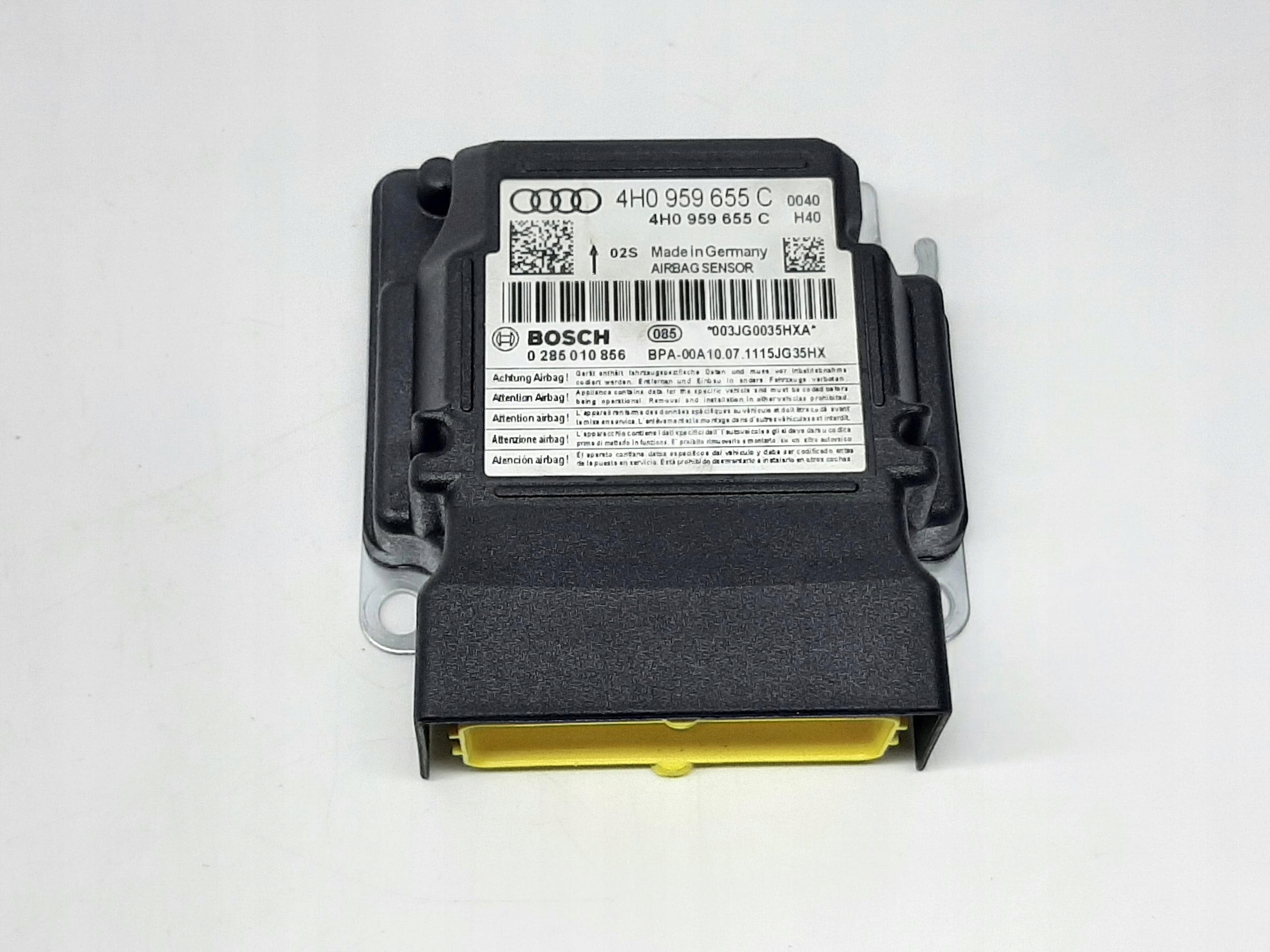 AUDI A7 SPORTBACK 2010- MODUŁ SENSOR AIRBAG 4H0959655C