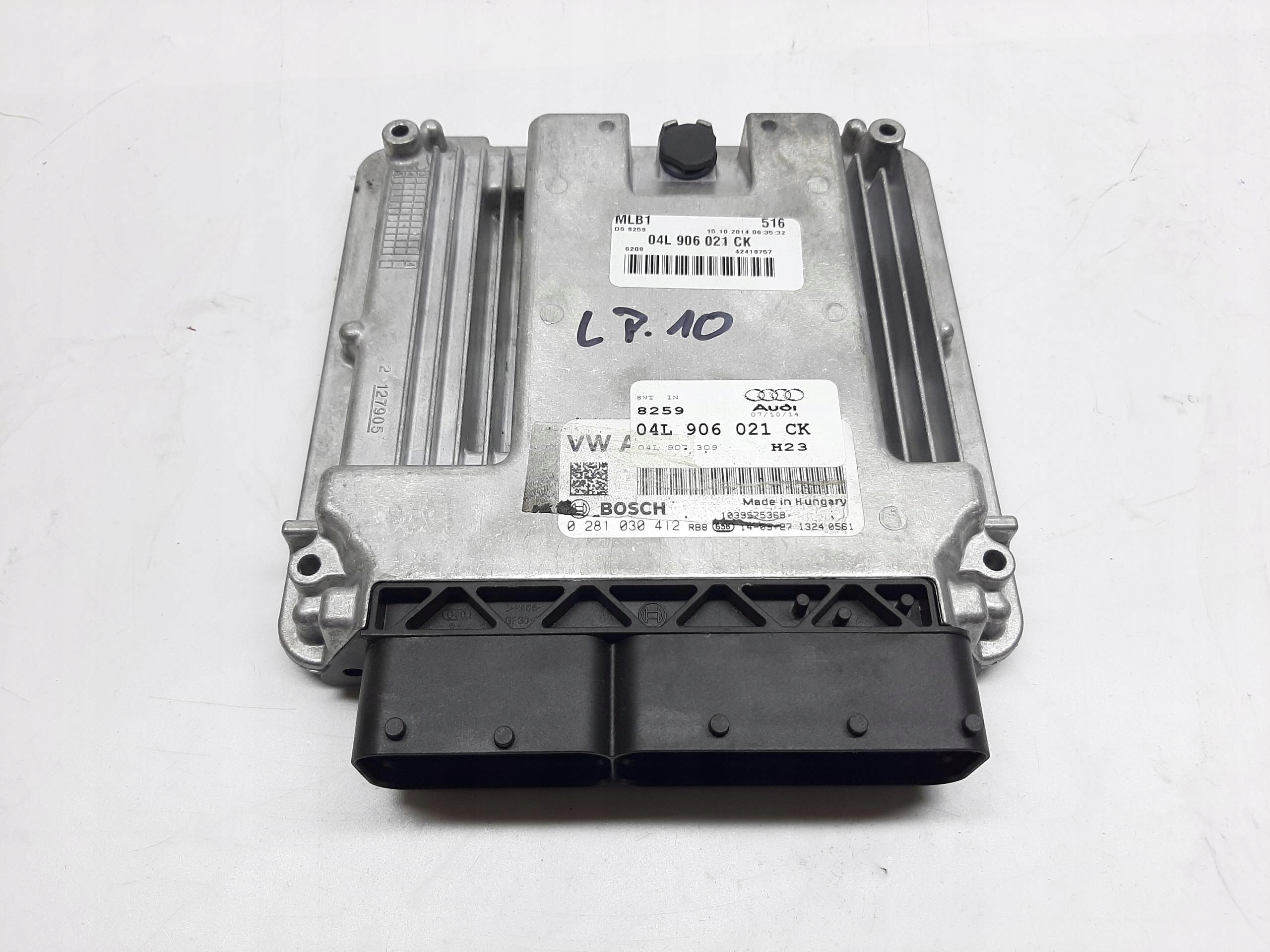 AUDI Q5 8R STEROWNIK KOMPUTER SILNKA ECU 2.0 TDI 04L906021CK