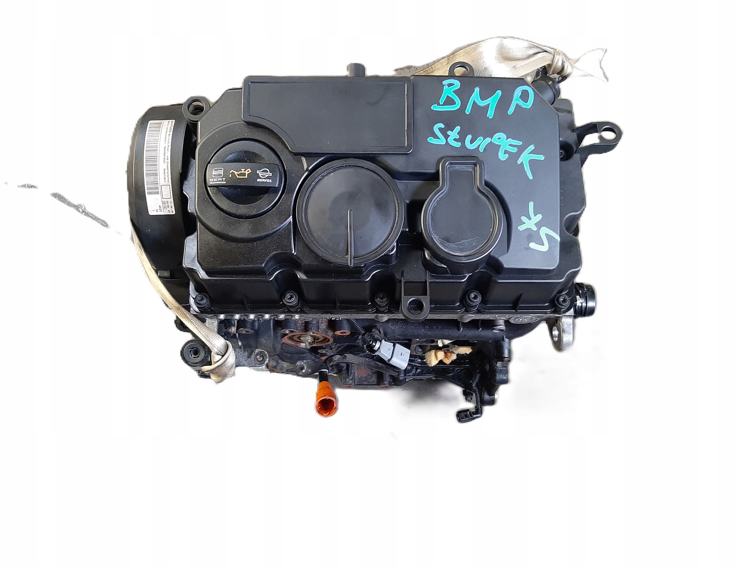 VOLKSWAGEN PASSAT B6 2005- SILNIK KOMPLETNY DIESEL BMP 2.0 TDI 183000KM