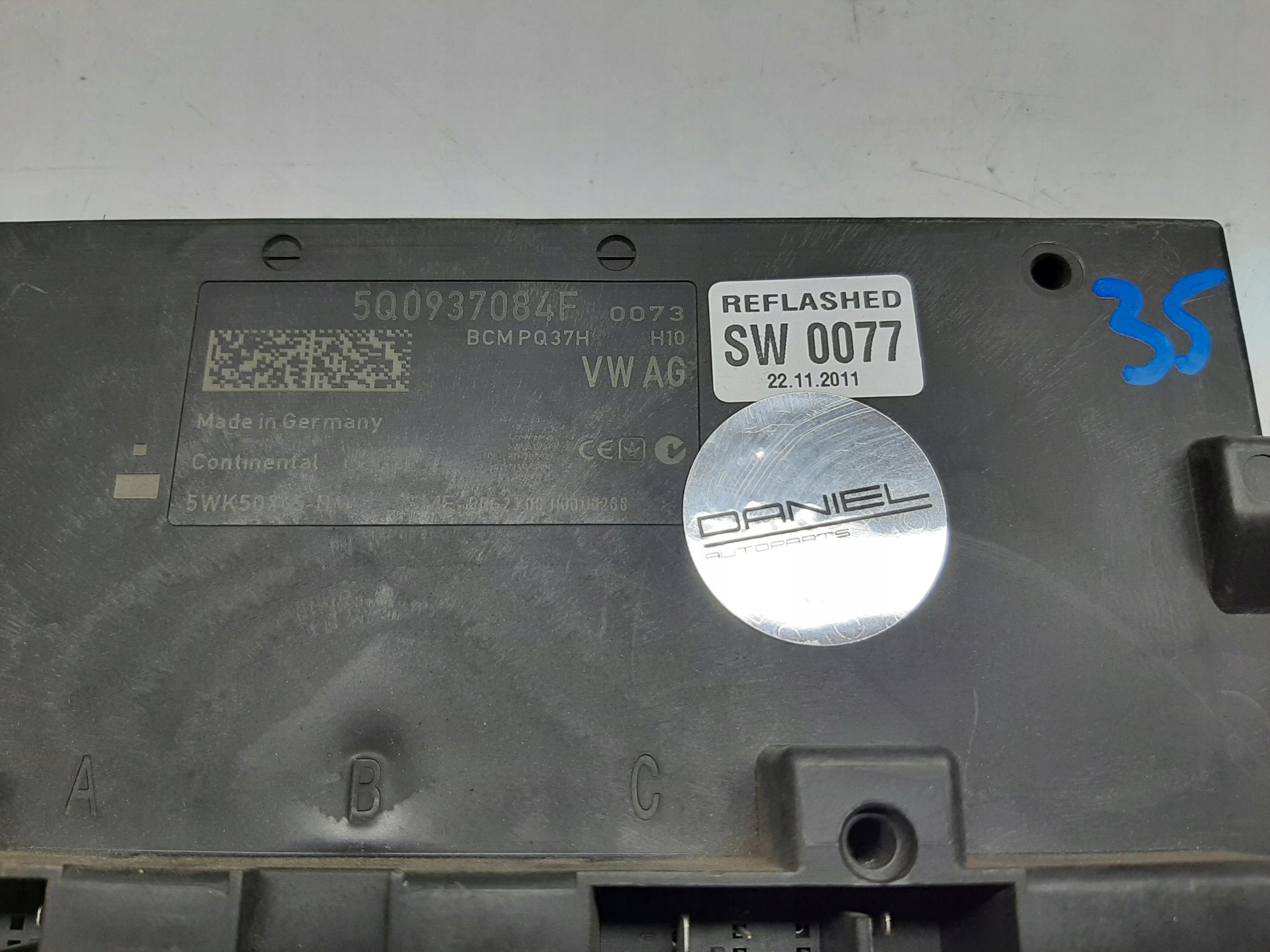 AUDI A3 8V 2013- MODUŁ BCM KOMFORTU 5Q0937084F - obrazek 6