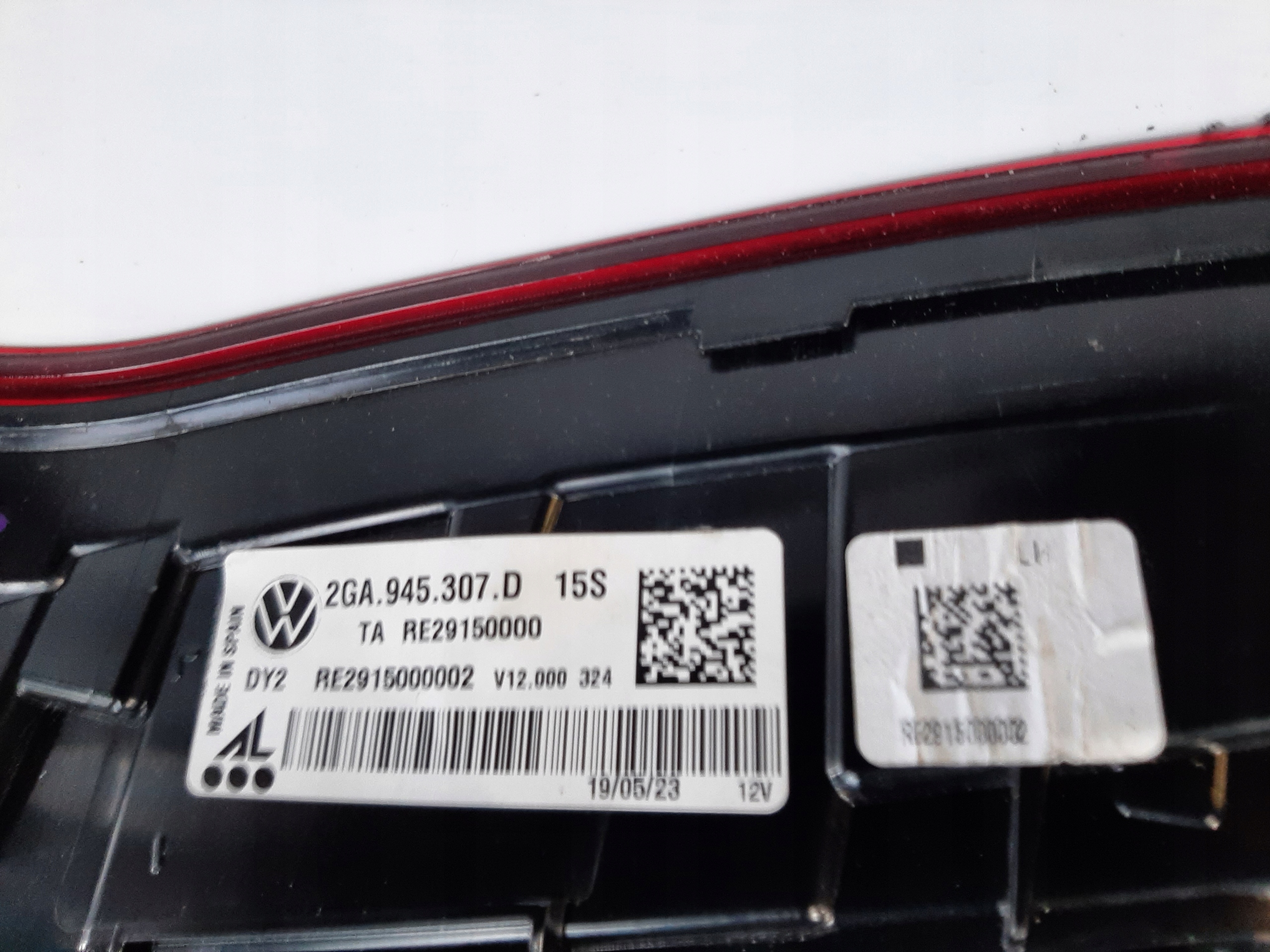 VW T-ROC LAMPA TYLNA TYŁ LEWA LEWY 2GA945307D - obrazek 3