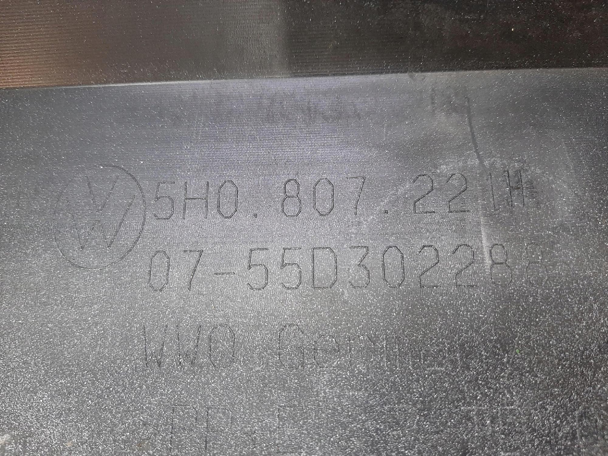 VW GOLF VIII ZDERZAK PRZÓD PRZEDNI 5H0807221H - obrazek 5