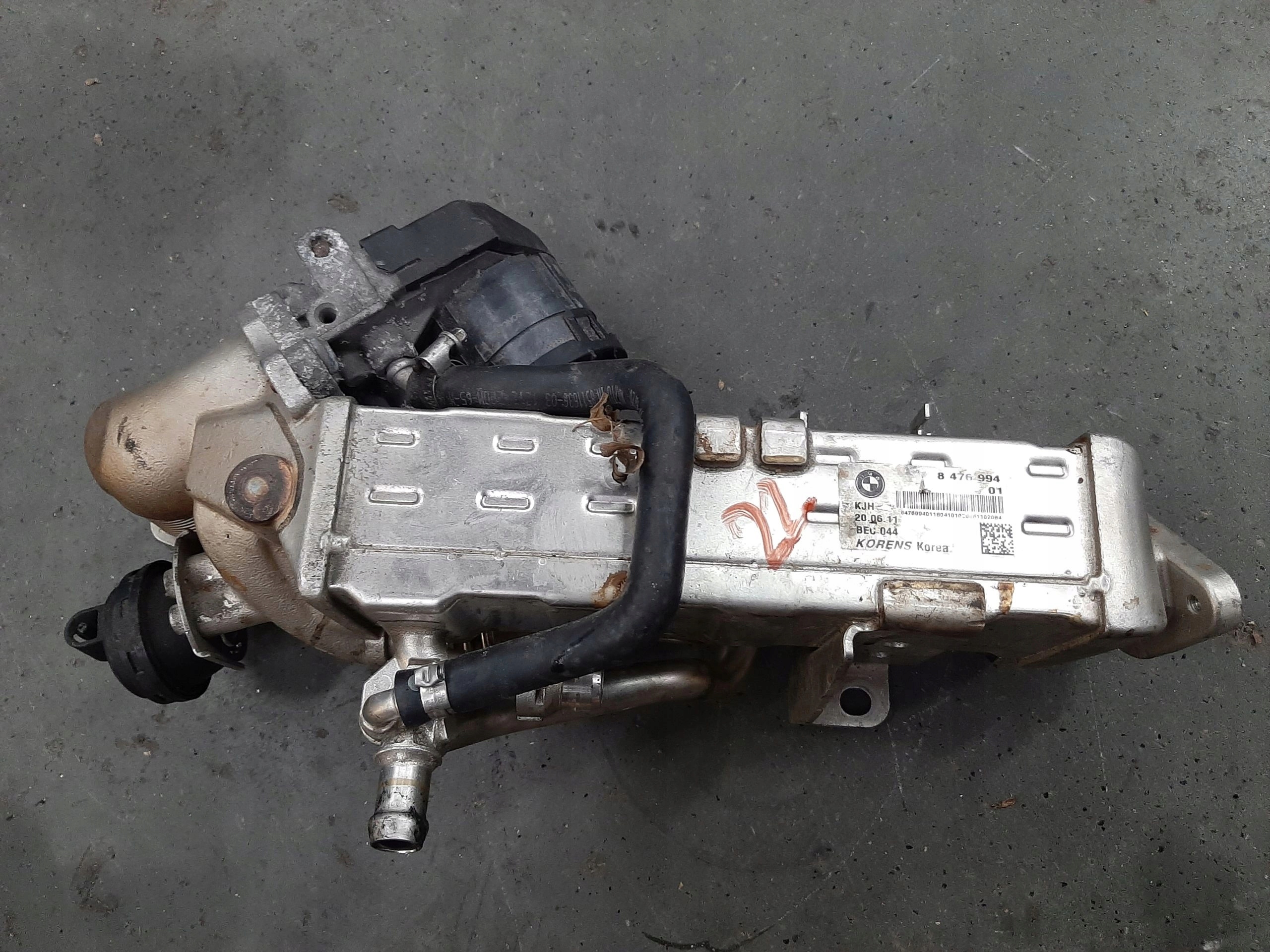 BMW F10 F11 F20 F30 3.0 2.0 D CHŁODNICA SPALIN 8476994 ZAWÓR EGR 4246R014 - obrazek 3
