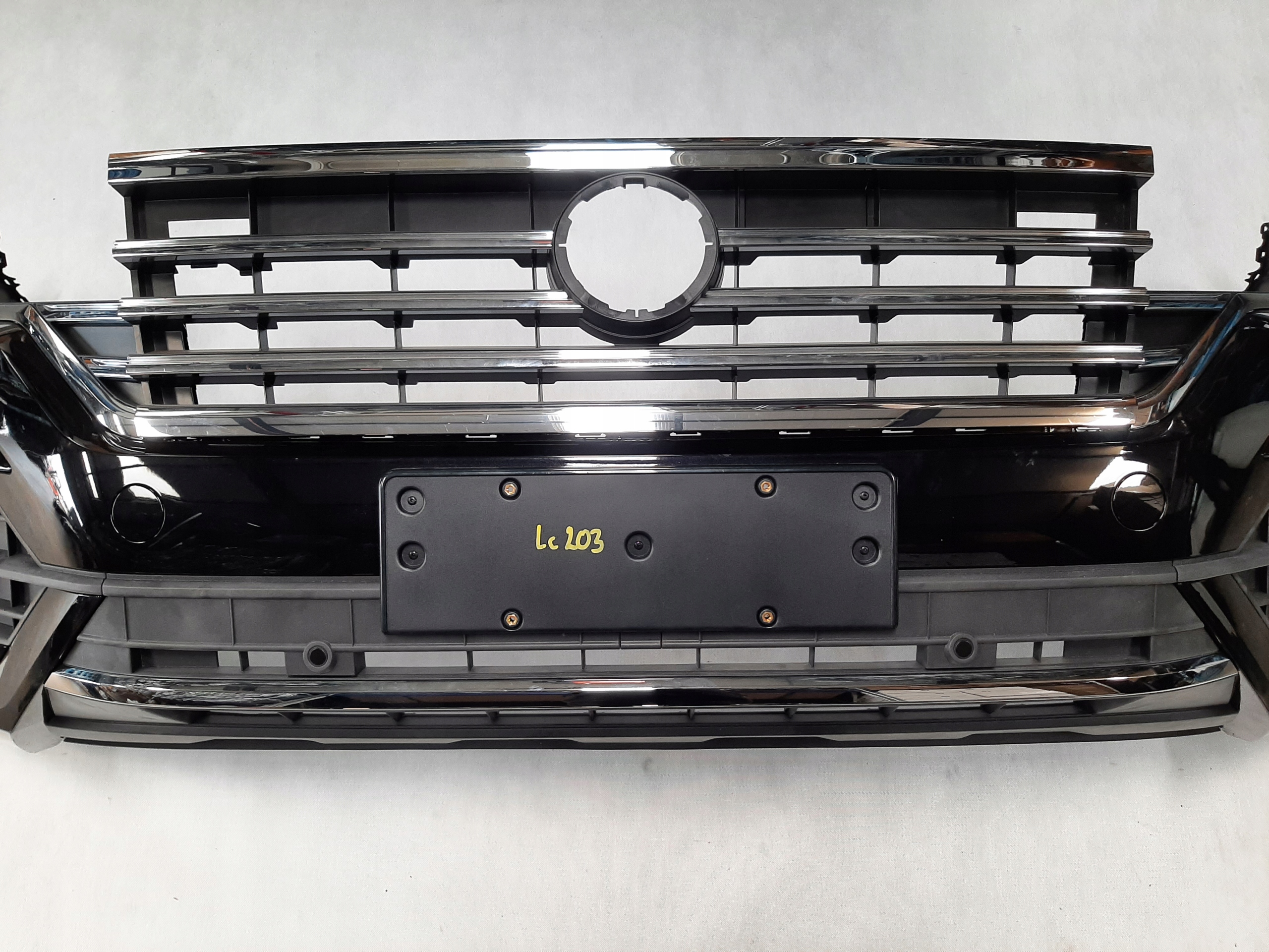 VW TOUAREG III ZDERZAK PRZEDNI PRZÓD KOMPLETNY R-LINE 760807221F - obrazek 2