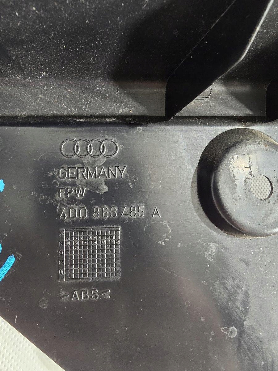 AUDI A8 D2 OSŁONA PASA TYLNEGO TYŁ MASKOWNICA 4D0863485A - obrazek 9