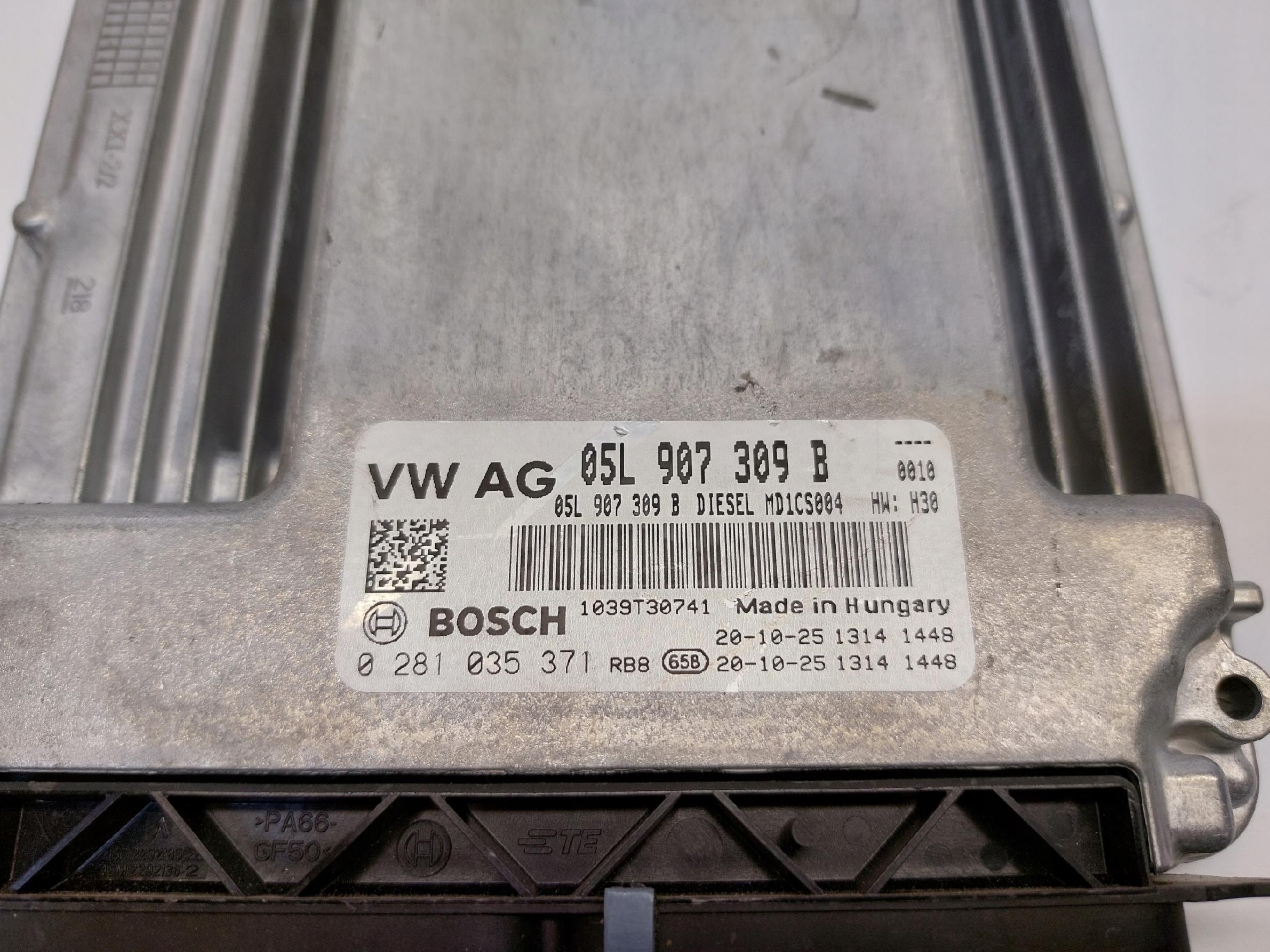 VW Audi 05L907309B 0281035371 Sterownik Silnika - obrazek 5