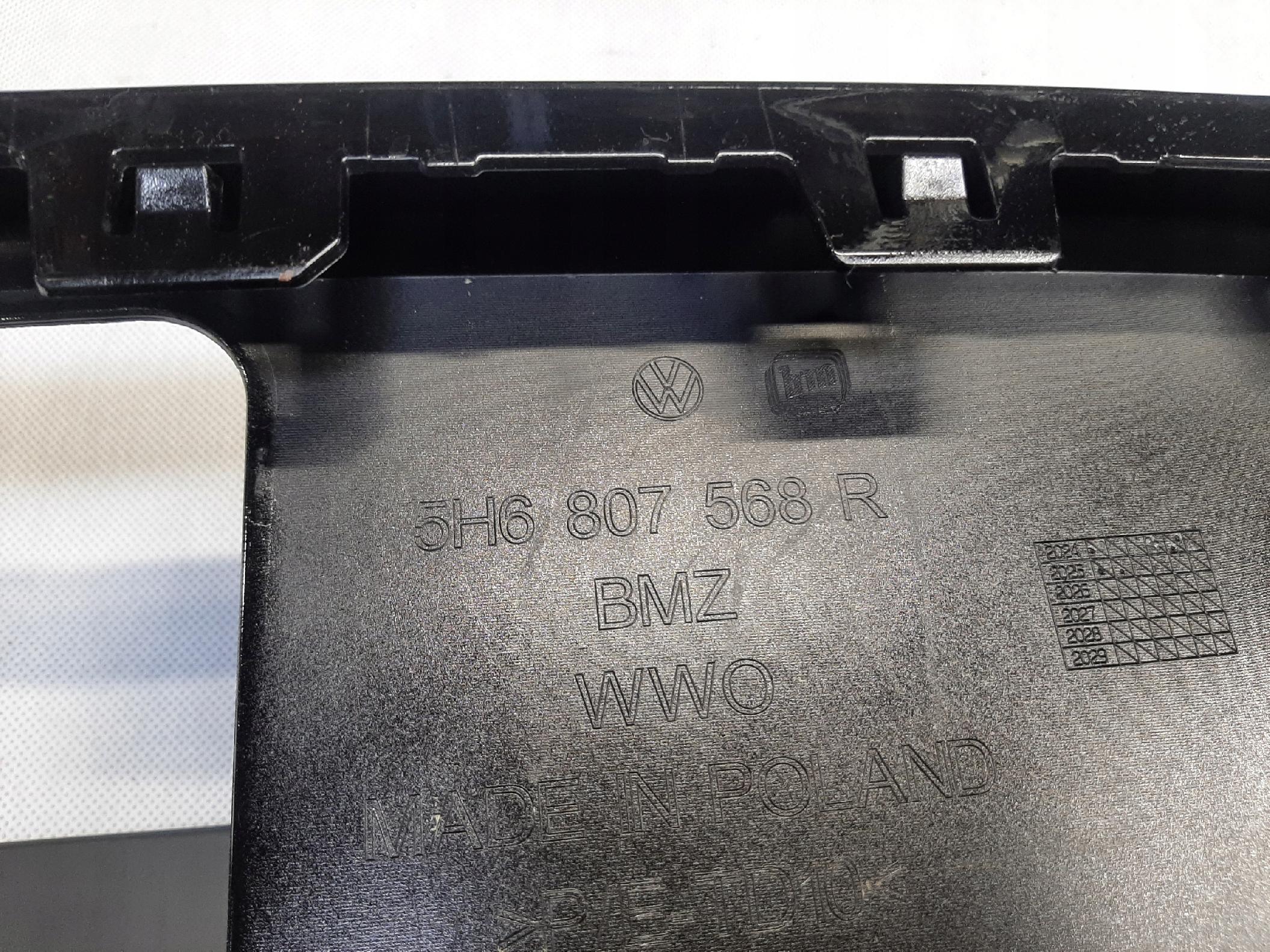 VW GOLF VIII R LIFT H/B 2024- SPOILER DYFUZOR ZDERZAKA TYŁ 5H6807568R - obrazek 2
