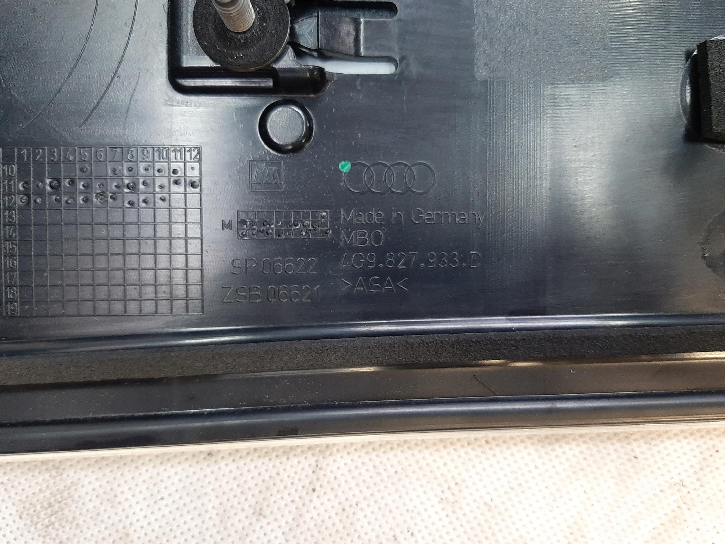 AUDI A6 C7 KOMBI 2010- SPOJLER SPOILER KLAPY BAGAŻNIKA TYŁ 4G9827933D - obrazek 3