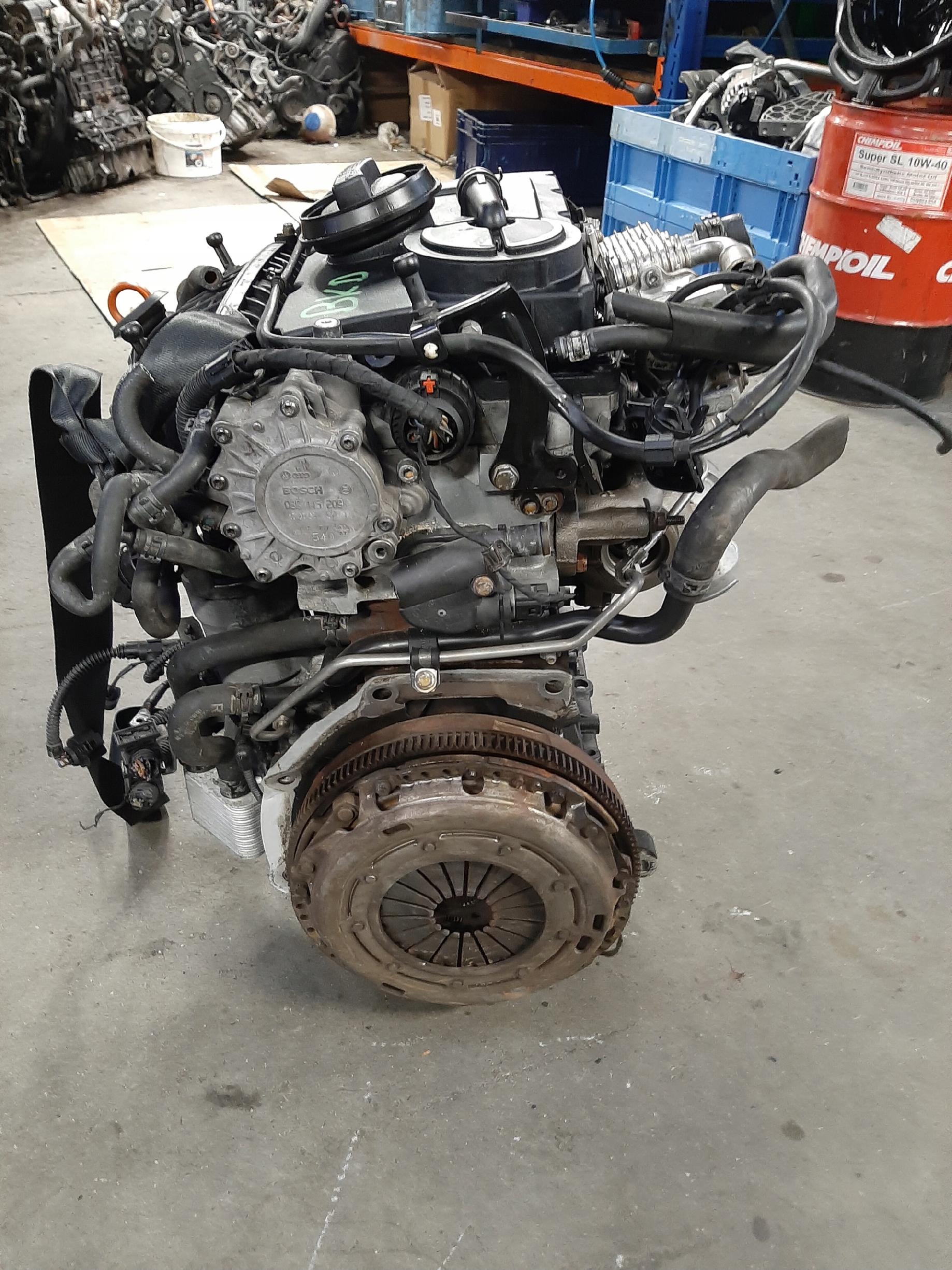 SEAT LEON II 2005- SILNIK KOMPLETNY DIESEL BKD 2.0 16V TDI 188.000KM - obrazek 4