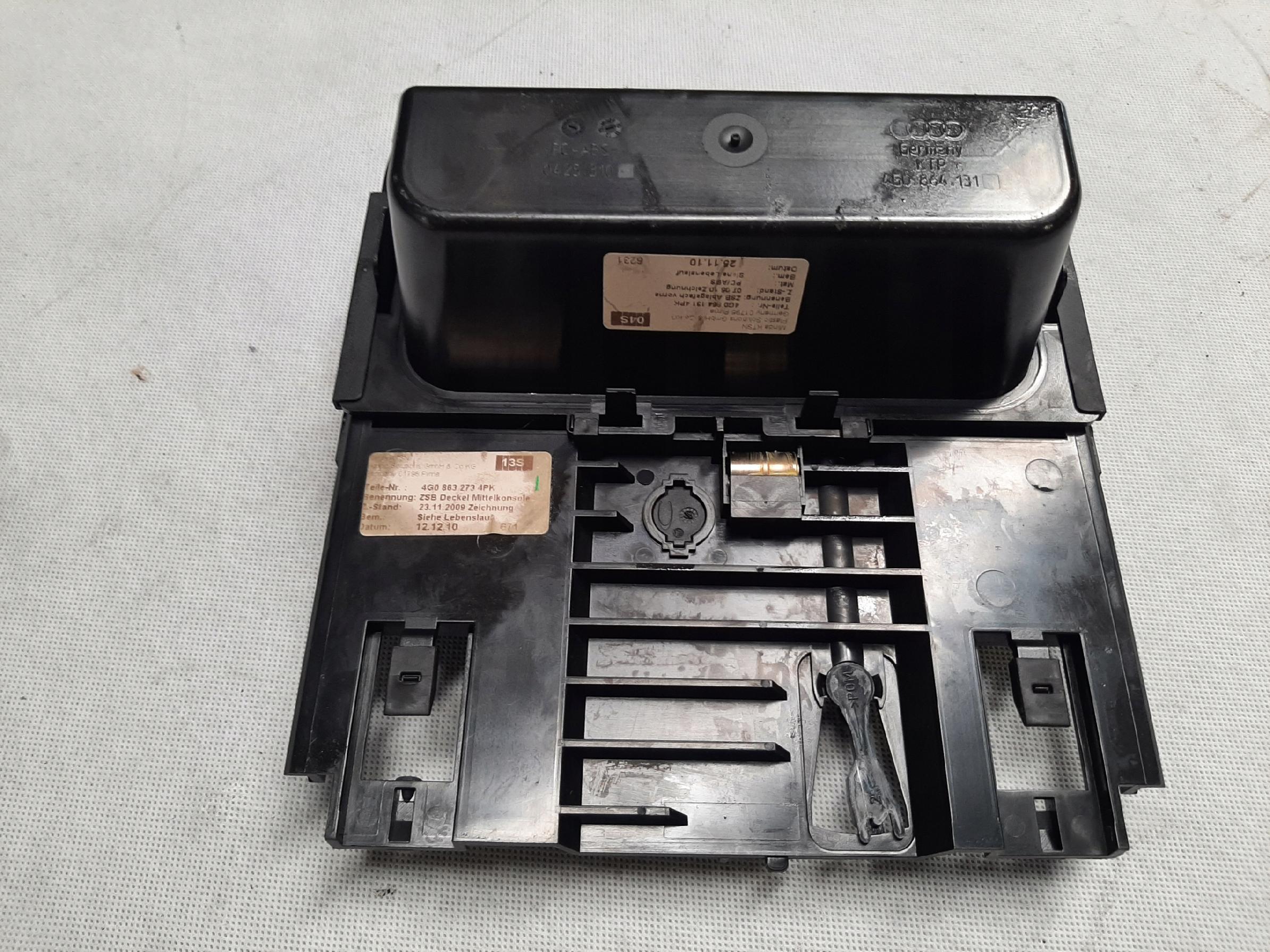 AUDI A7 SPORTBACK 2010- SCHOWEK POPIELNICZKA 4G0863273 4G0864131 - obrazek 3