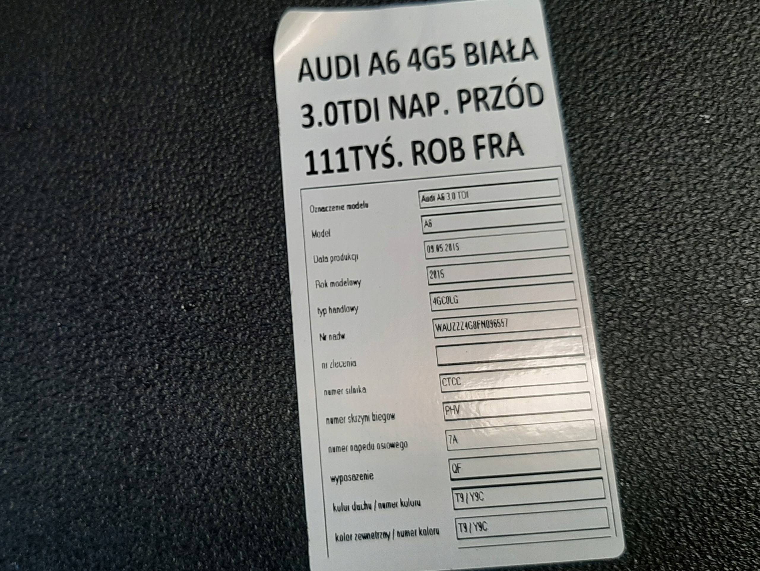 AUDI A6 C7 LIFT 2014- CZUJNIK PEDAŁU HAMULCA STOPU 4F0945459B - obrazek 4