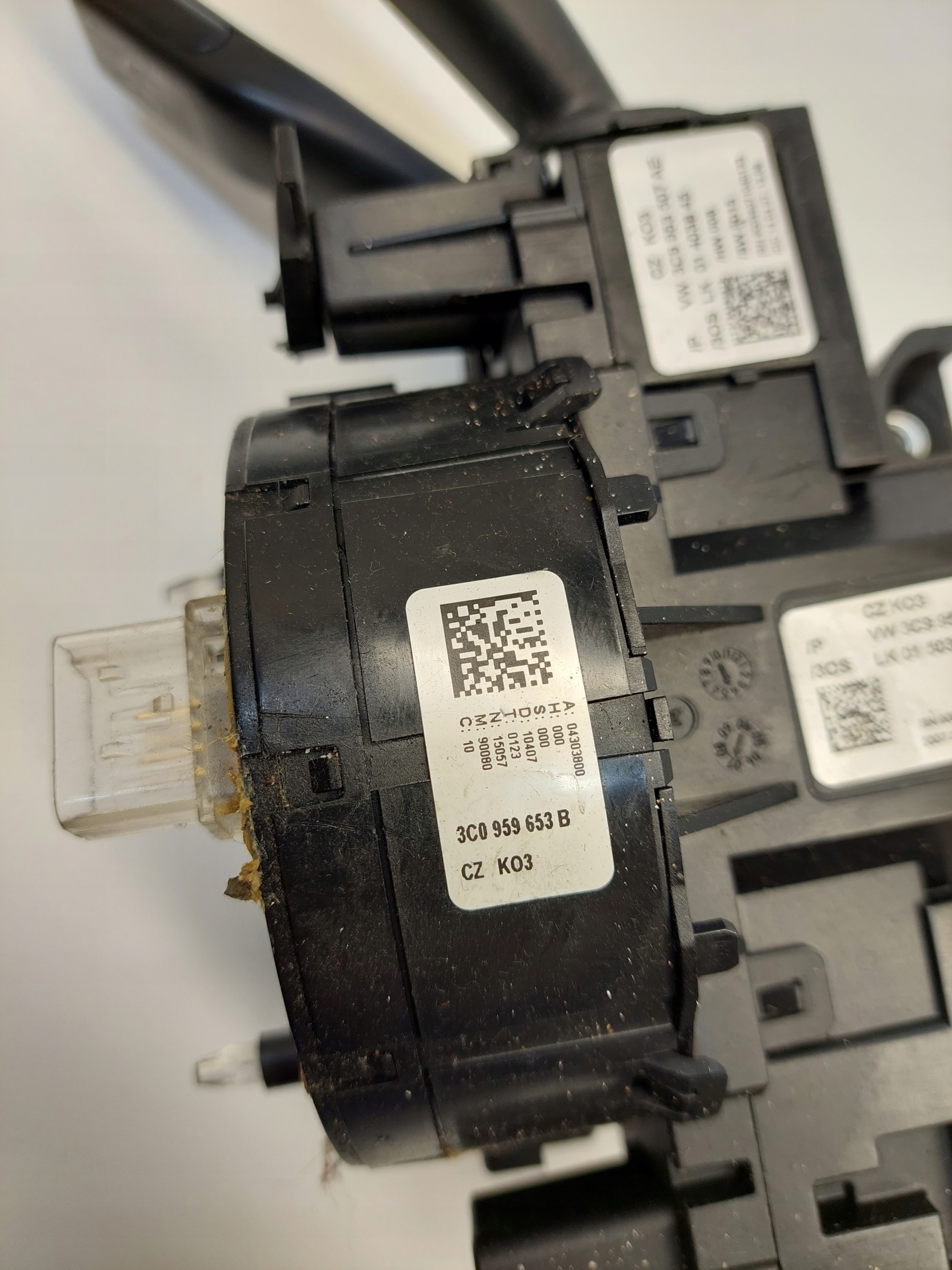 VW PASSAT PRZEŁĄCZNIK MANETKA TAŚMA 3C9953507AE 3C0959653B 3C0953549K - obrazek 8