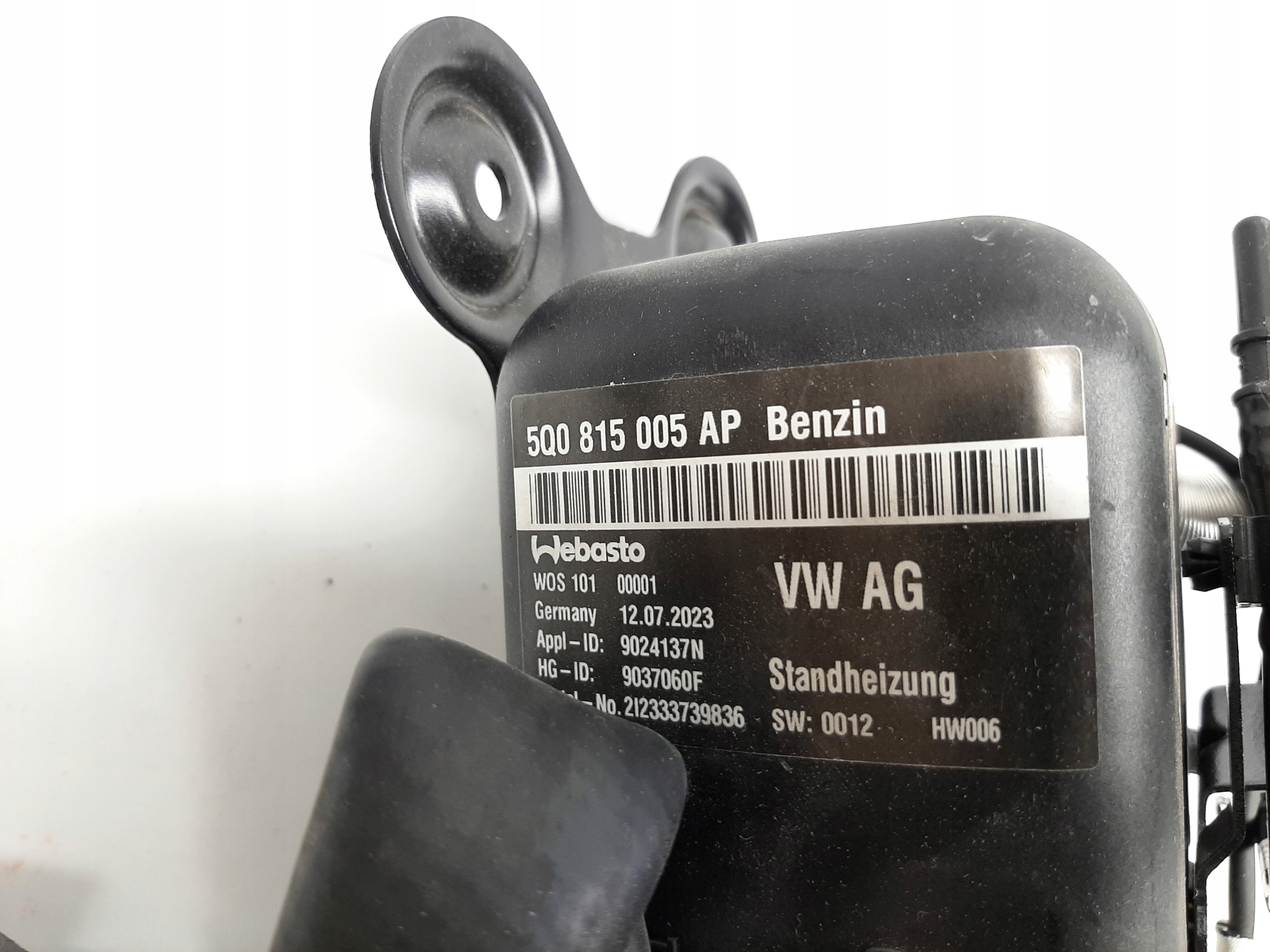 Audi Q2 (2017->) Webasto Ogrzewanie Postojowe 5Q0815005AP - obrazek 2