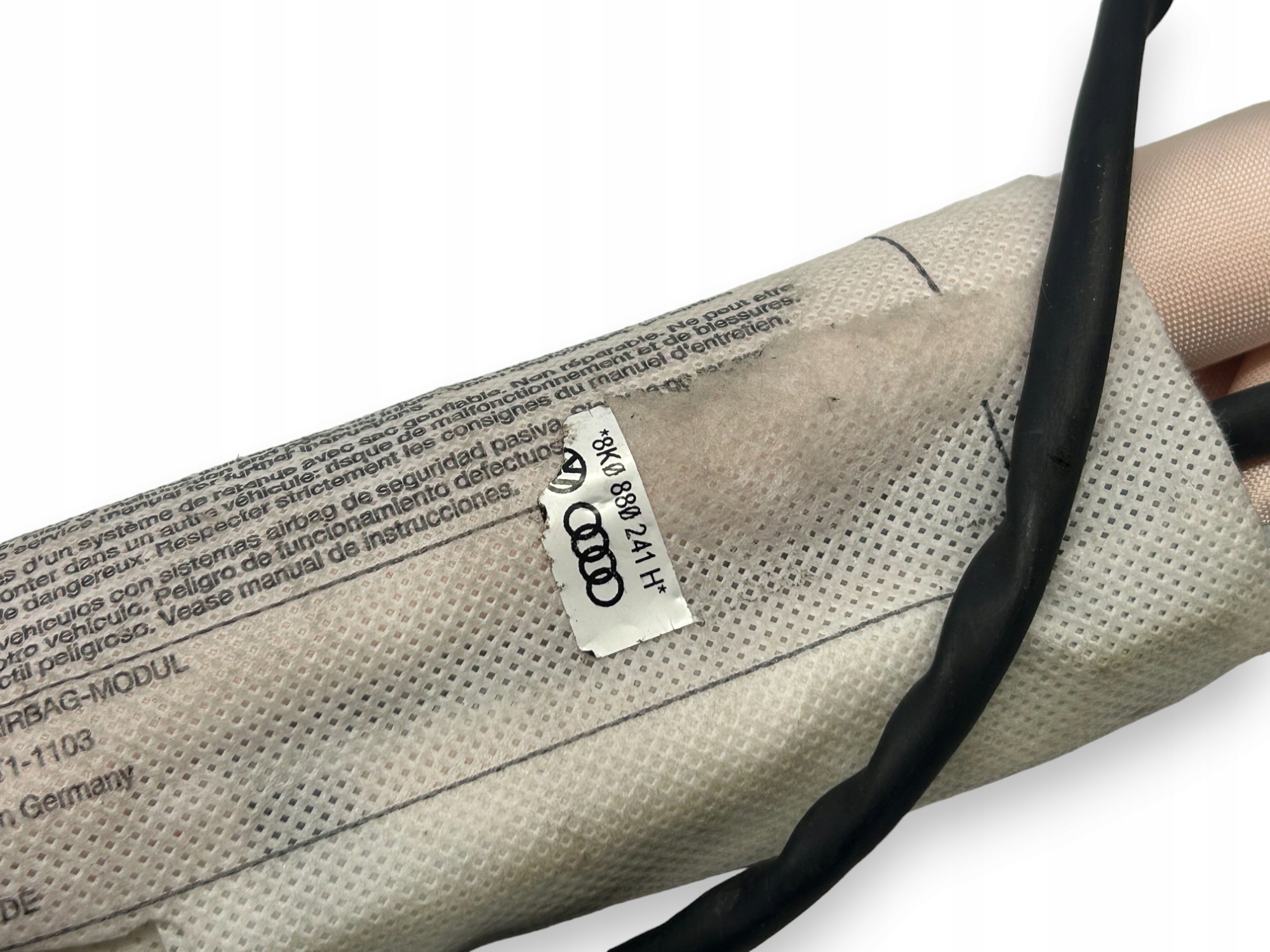 Audi A4 S4 B8 Airbag Poduszka fotela Lewy Przód 8K0880241H - obrazek 3