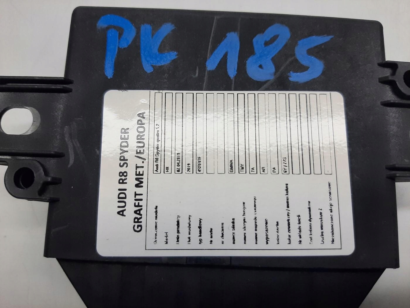 AUDI R8 II SPYDER QUATTRO 5.2 FSI 2018- STEROWNIK LOKALIZACJI GPS 4H0907440 - obrazek 3