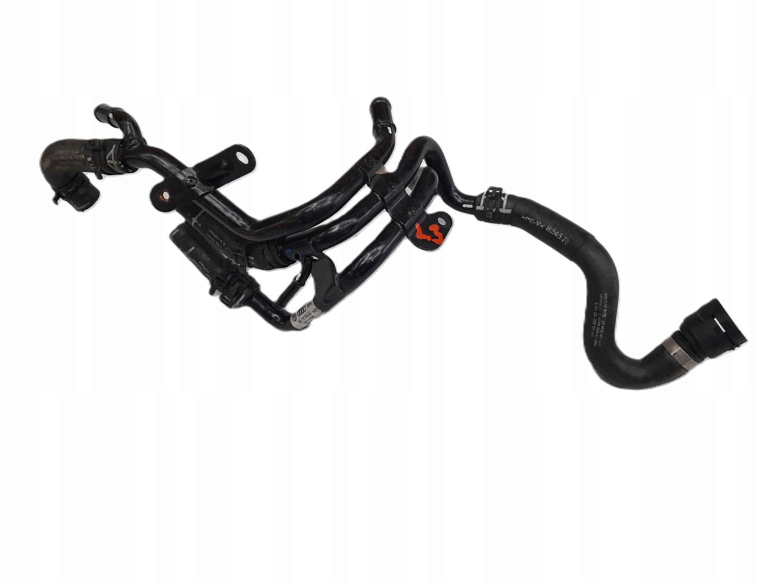 AUDI VW SEAT SKODA 1.6 2.0 TDI PRZEWODY WODY CIECZY CHŁODZĄCEJ 04L121064AC - obrazek 2