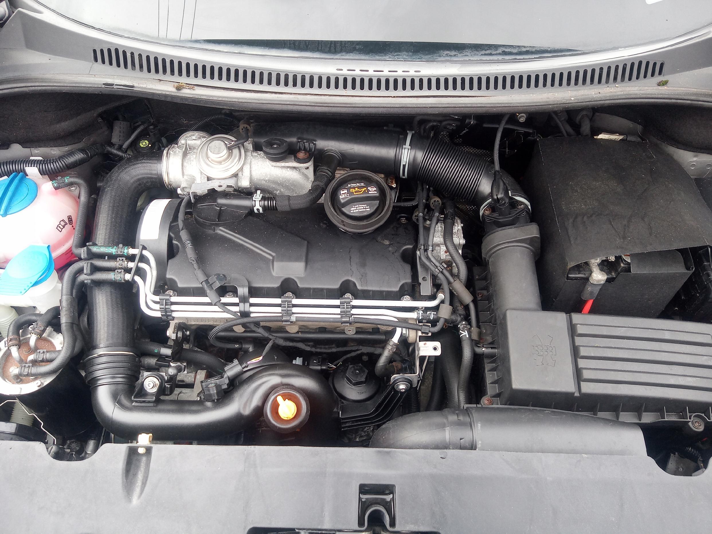 VOLKSWAGEN TOURAN 2003- SILNIK KOMPLETNY DIESEL BXE 1.9 TDI 134.000KM