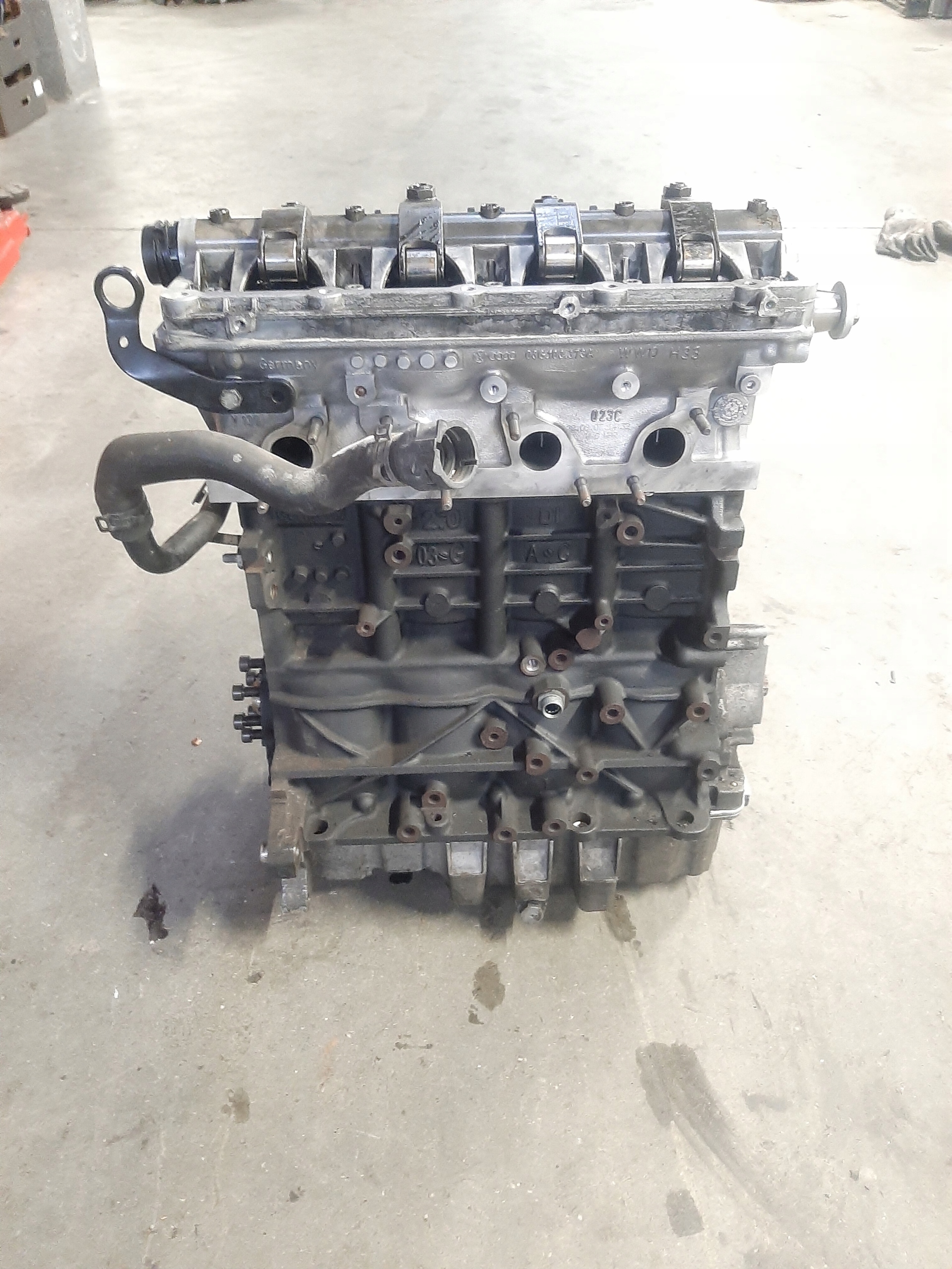 VOLKSWAGEN PASSAT B6 2005- SILNIK DIESEL BKP 2.0 TDI 162000KM - obrazek 4