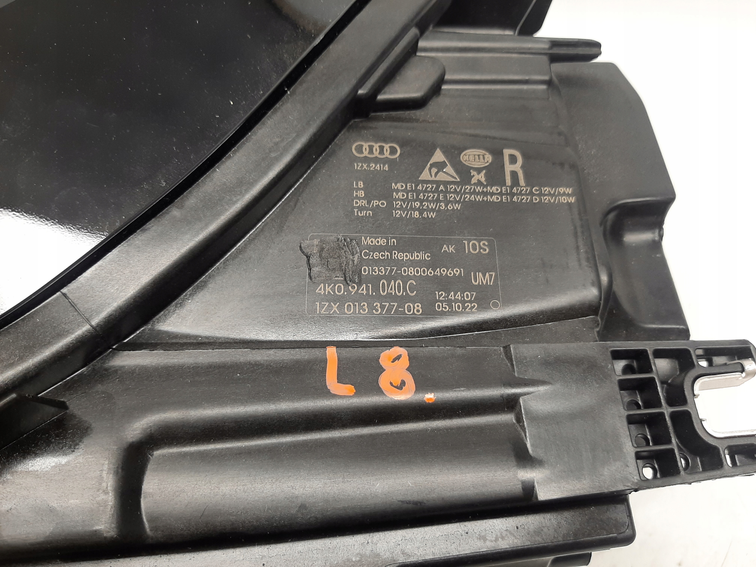 Audi A6 C8 2017-> Reflektor Lampa Przód Prawy Full LED 4K0941040C - obrazek 4