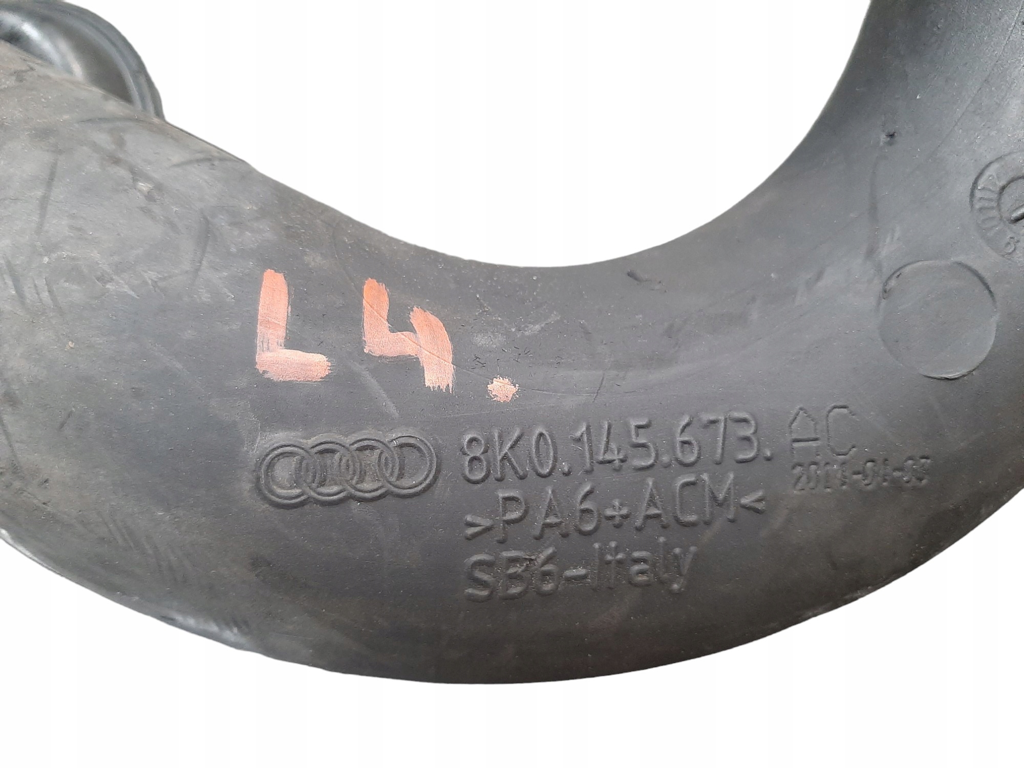 Audi A4 A5 3.0 TDI Rura przewód intercolera Turbo 8K0145673 - obrazek 2