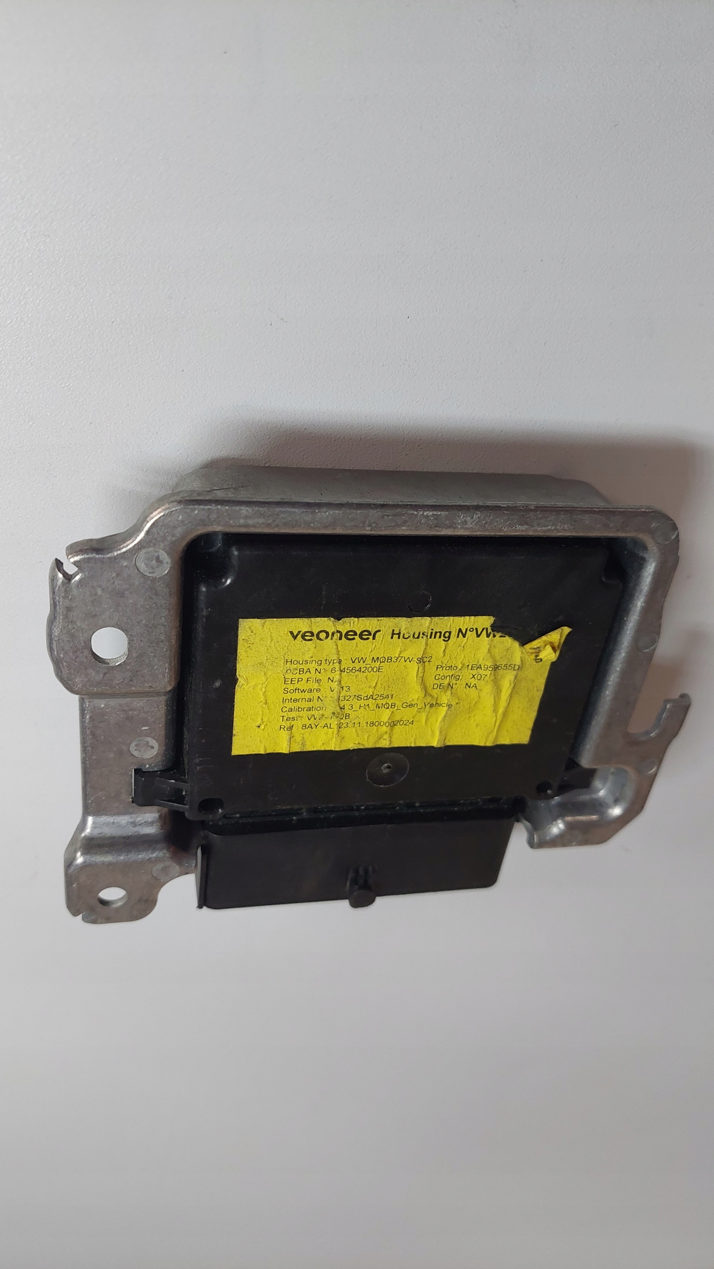 VW id.3 MODUŁ SENSOR STEROWNIK AIRBAG PODUSZEK 1EA959655D - obrazek 3