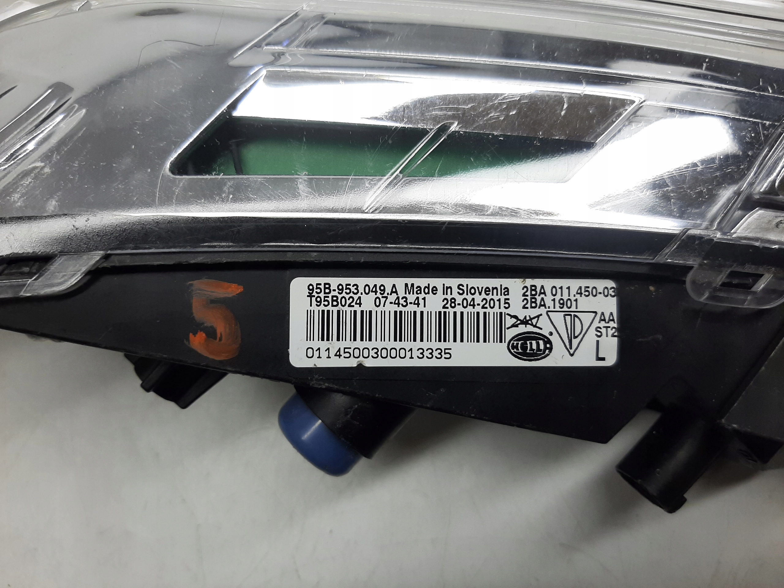 PORSCHE MACAN I 2014- LAMPA LED DRL KIERUNKOWSKAZ LEWY PRZÓD 95B953049A - obrazek 4