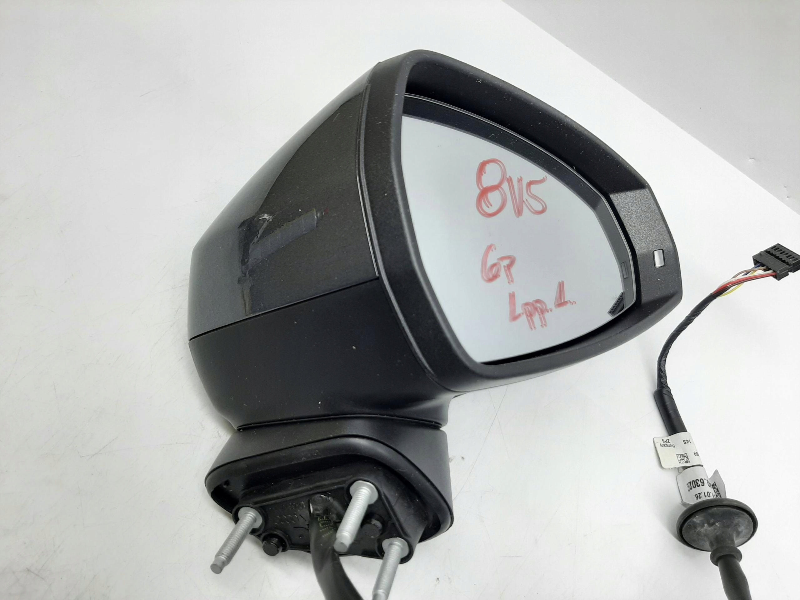 AUDI A3 8V LUSTERKO ZEWNĘTRZNE PRAWE 6 PIN EUROPA 8V5857410 - obrazek 6