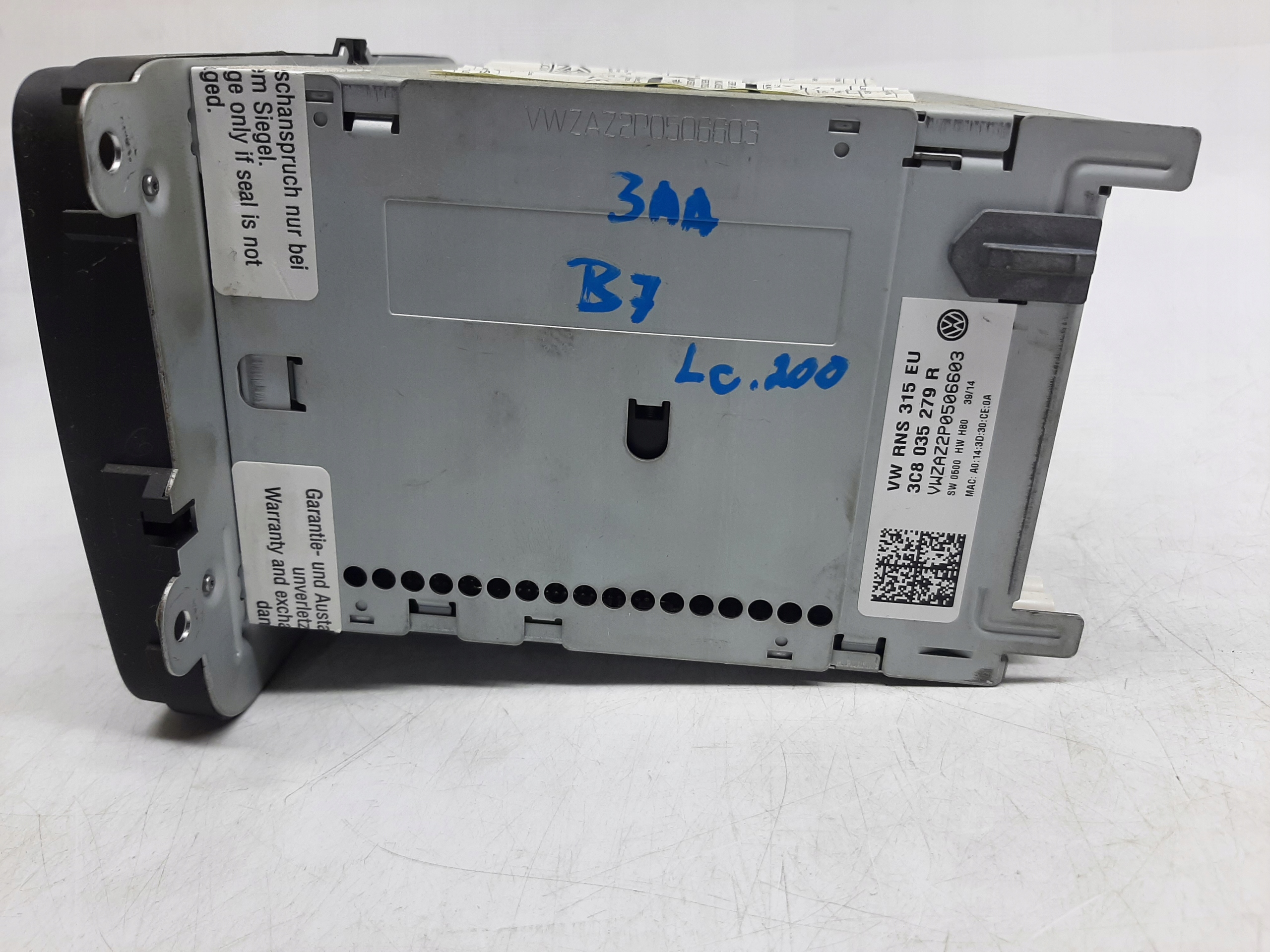 VW PASSAT B7 VARIANT MULTIMEDIA RADIO EKRAN INFOTAIMENT 3C8035279R - obrazek 3