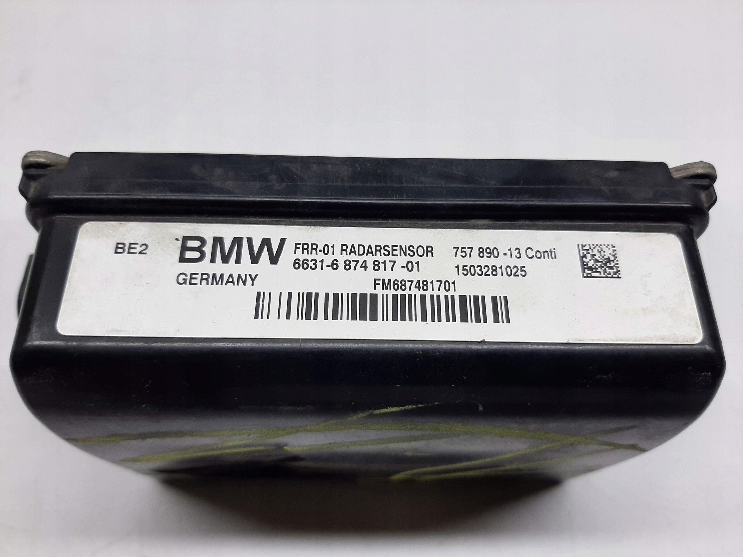 BMW 5 F10 SENSOR RADAR DISTRONIC 6874817 - obrazek 5