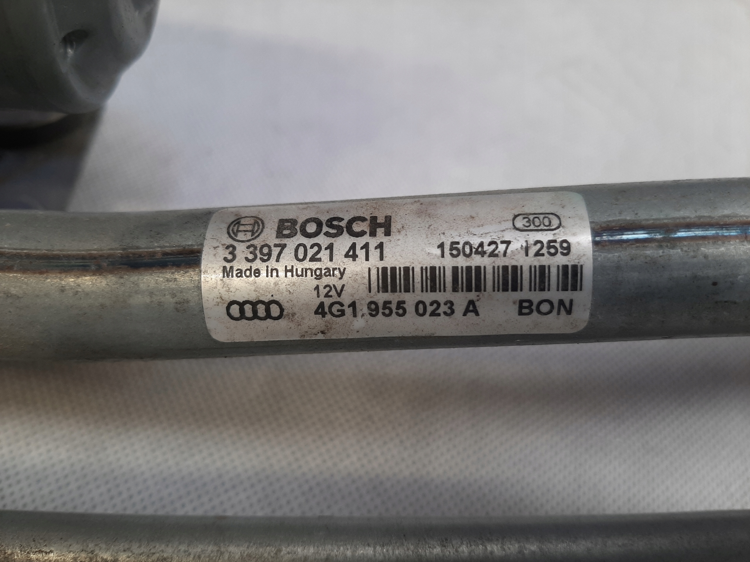 AUDI A6 C7 LIFT 2014- MECHANIZM SILNICZEK WYCIERACZEK PRZÓD 4G1955023A - obrazek 4